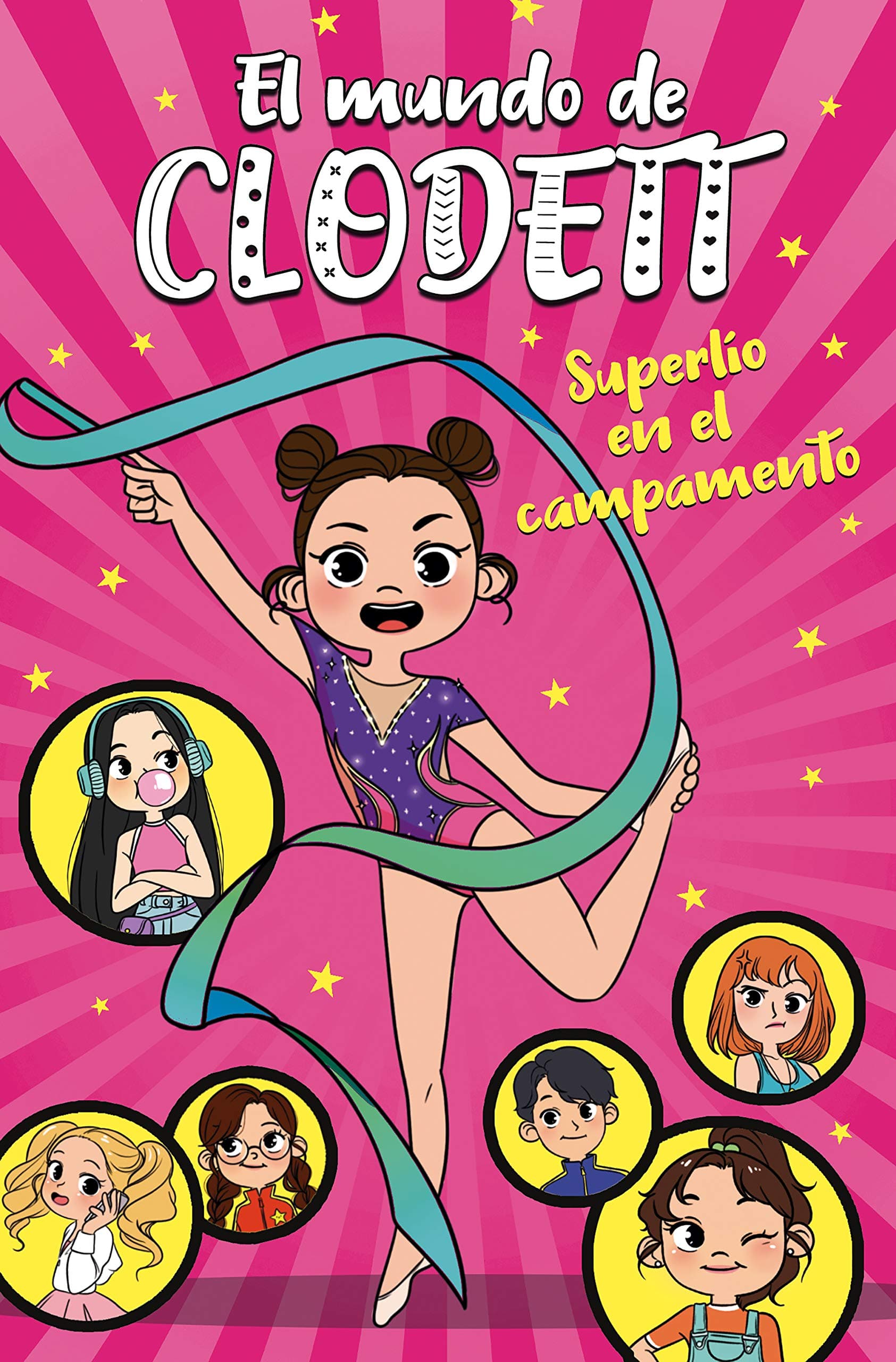 Portada de Superlío en el campamento (El mundo de Clodett 2) (Jóvenes lectores)