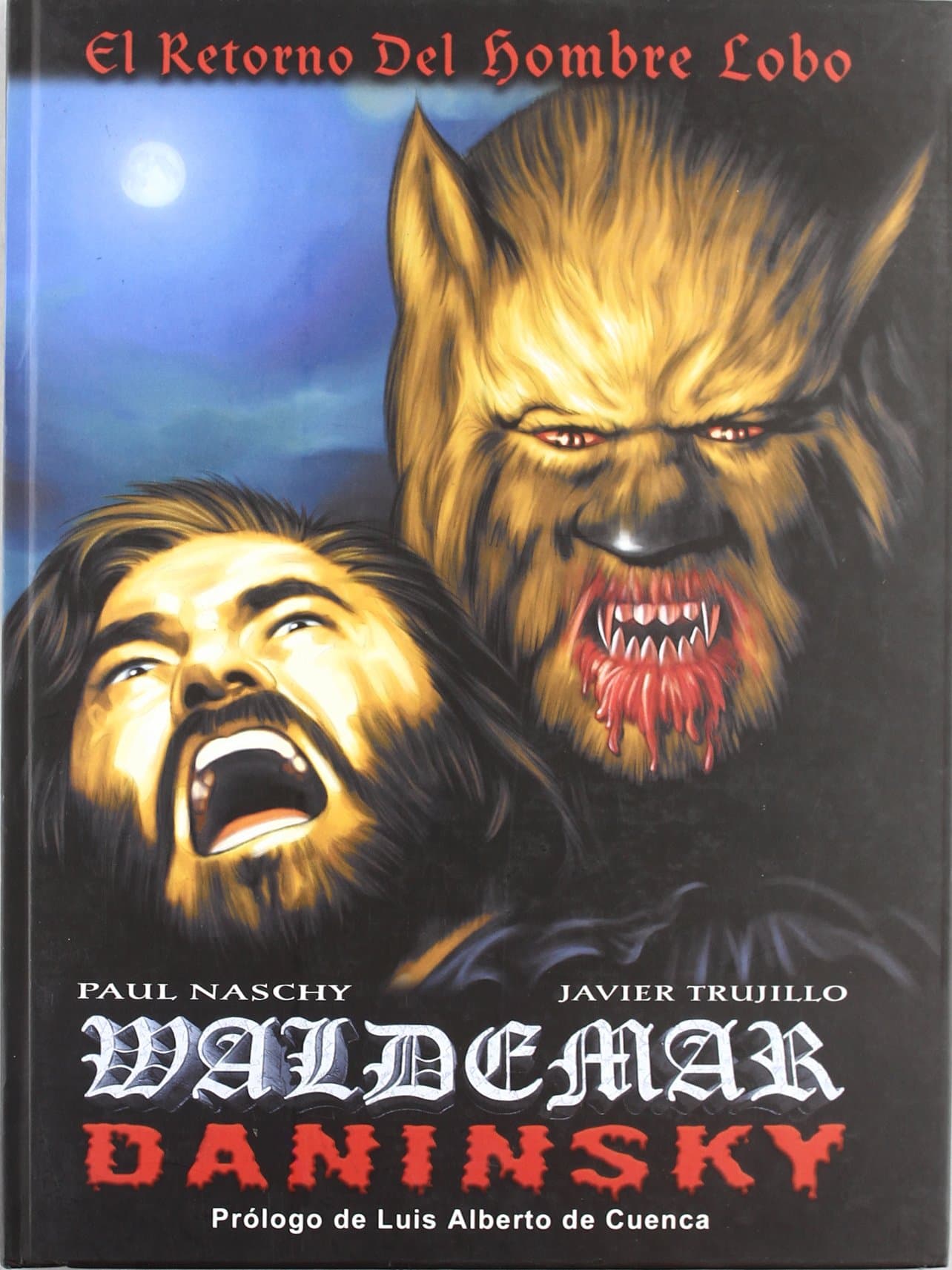 Portada de Waldemar Daninsky, El retorno del hombre lobo (GRAN ALETA)