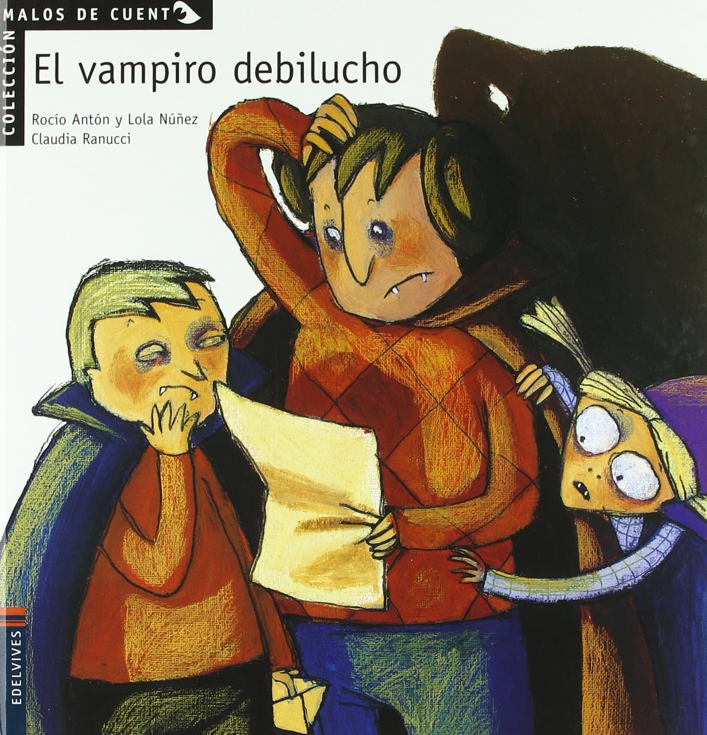 Portada de El vampiro debilucho: 3 (Malos de cuento)