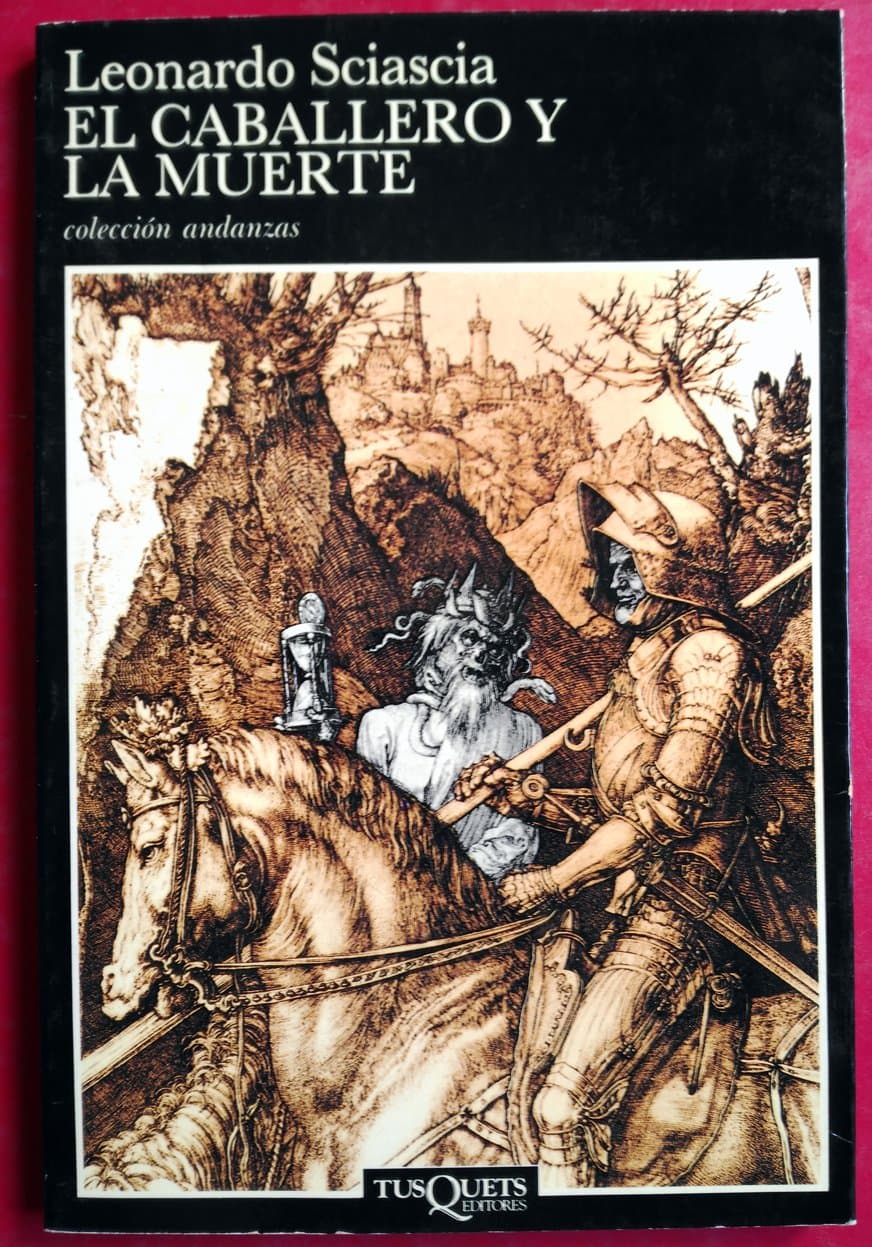 Portada de El caballero y la muerte: 106 (Andanzas)