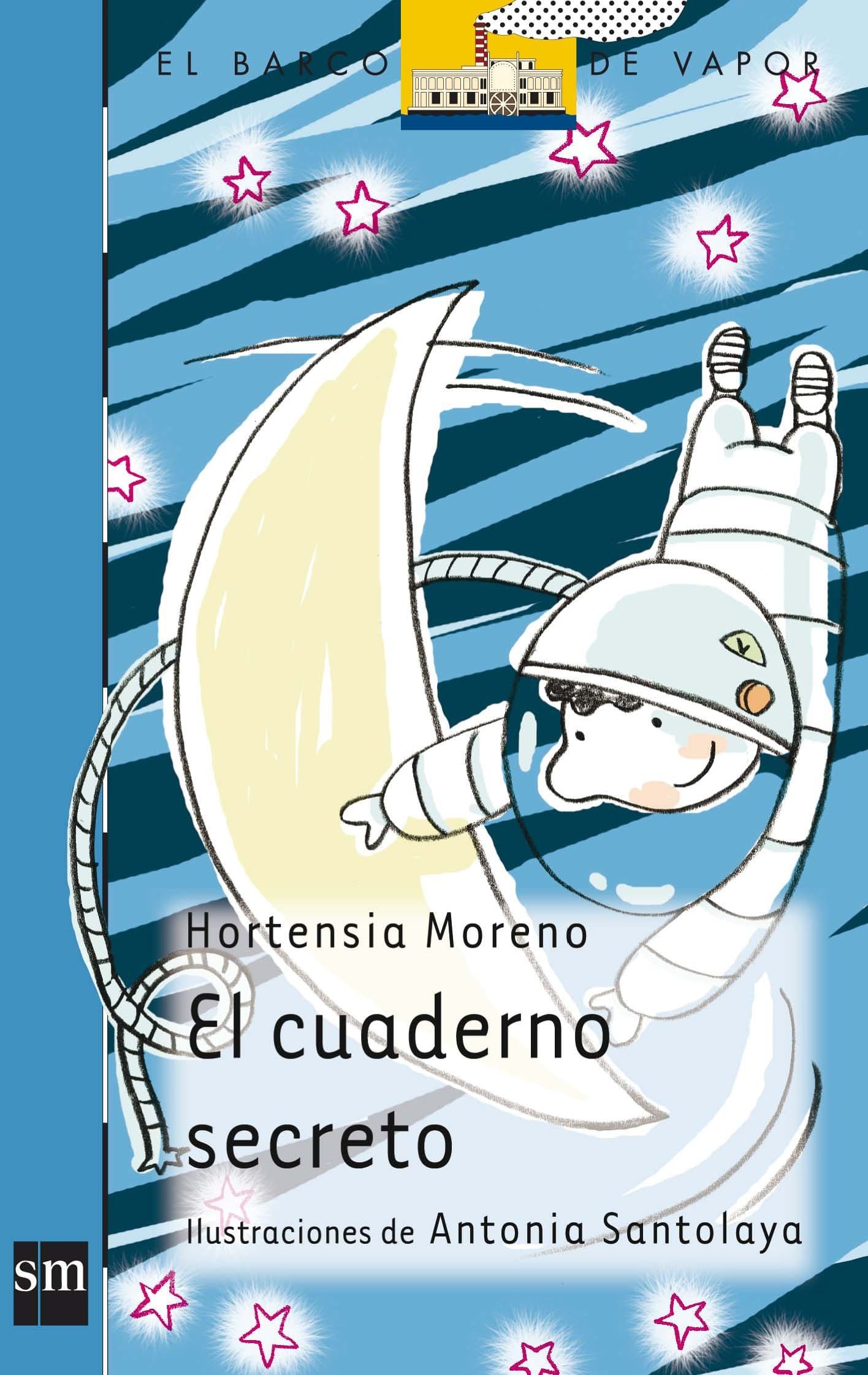 Portada de El cuaderno secreto: 127 (El Barco de Vapor Azul)