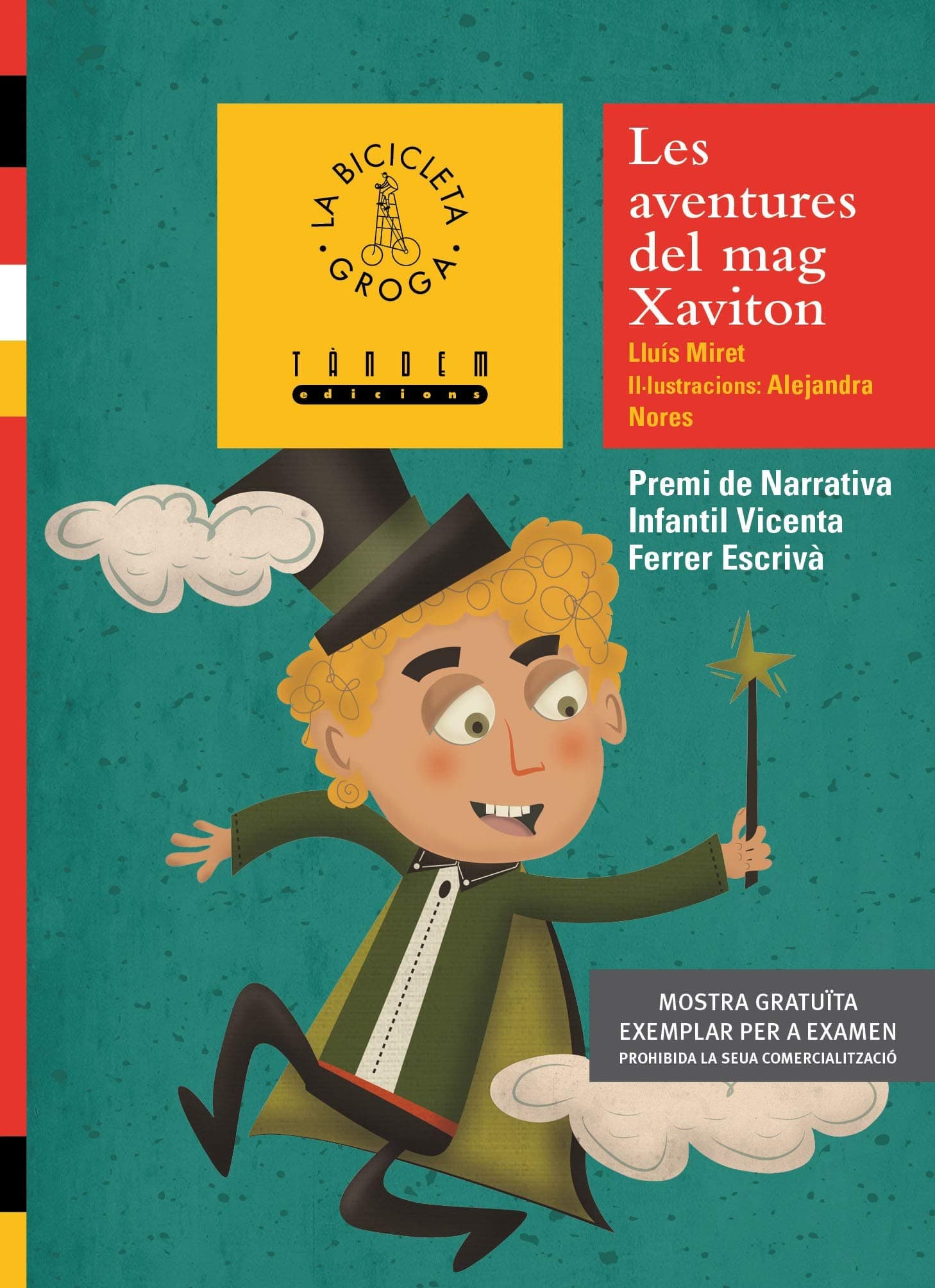 Portada de Les aventures del mag Xaviton: 36 (La Bicicleta Groga)