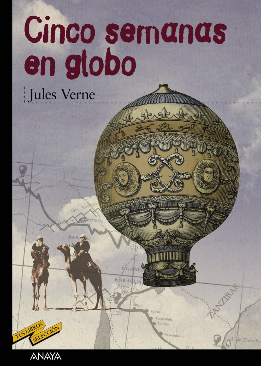 Portada de Cinco semanas en globo: 27 (CLÁSICOS - Tus Libros-Selección)
