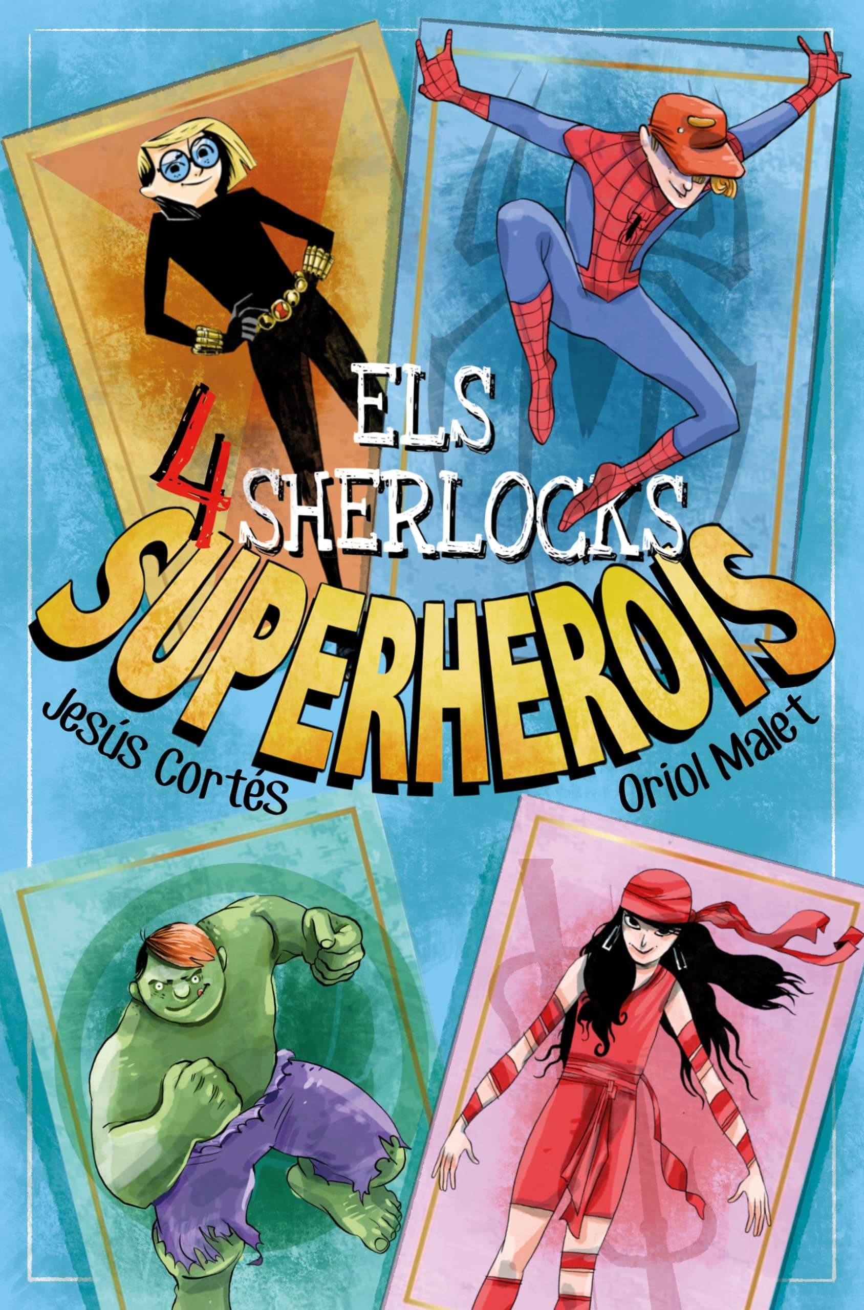 Portada de Superherois (Els 4 Sherlocks)