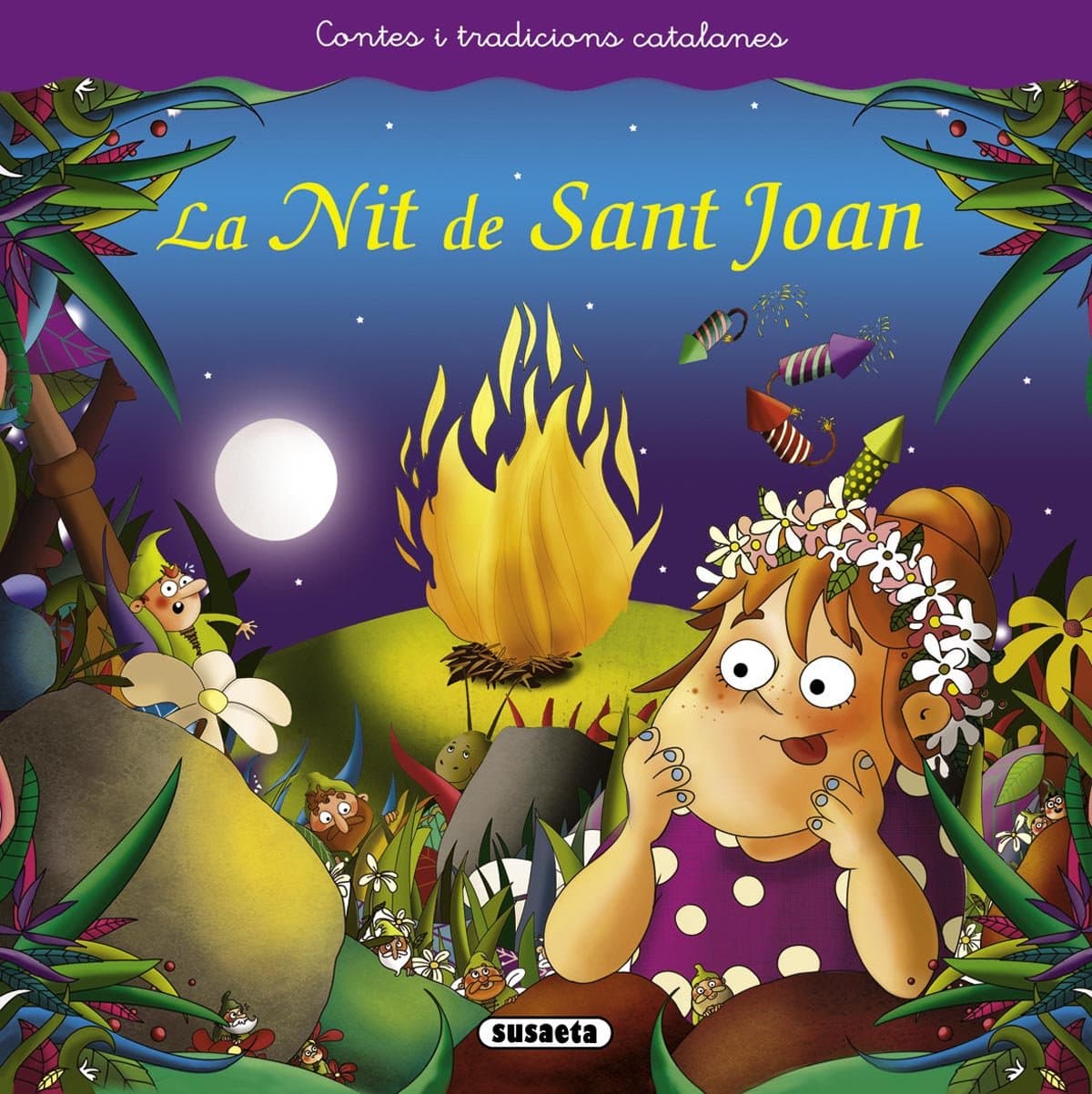 Portada de La nit de Sant Joan (Contes i tradicions catalanes)