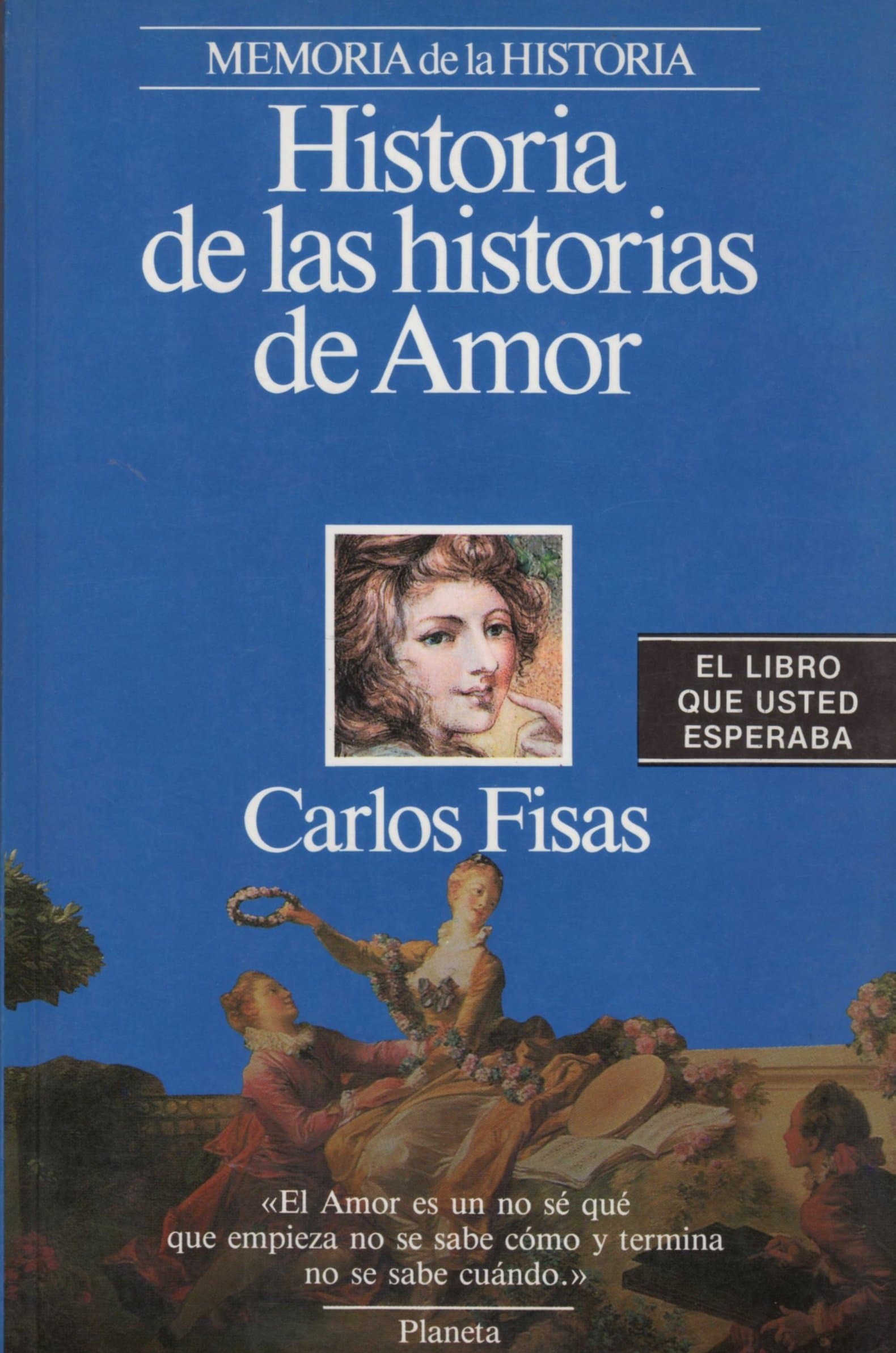 Portada de Historia de las historias de amor