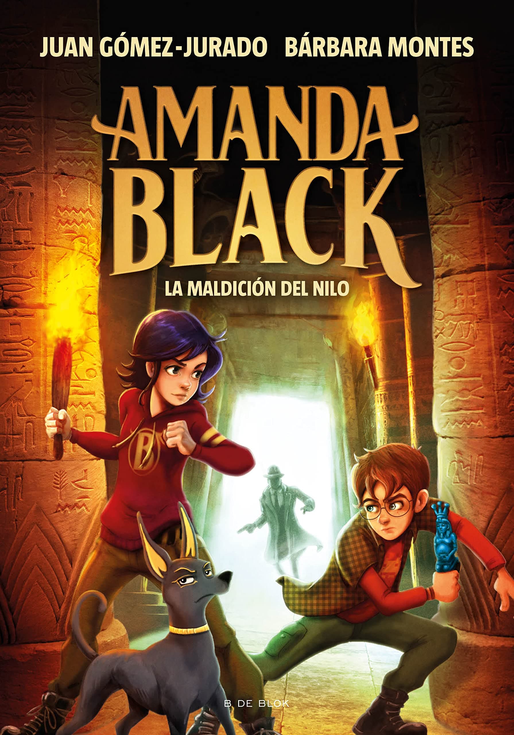 Portada de Amanda Black 6 - La Maldición del Nilo (Juan Gómez-Jurado y Bárbara Montes)