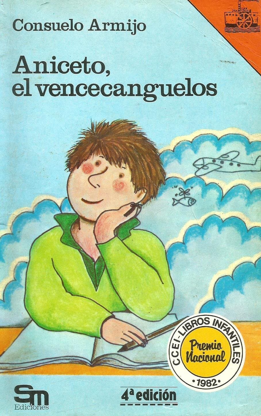 Portada de Aniceto, el vencecanguelos: 4 (El Barco de Vapor Azul)
