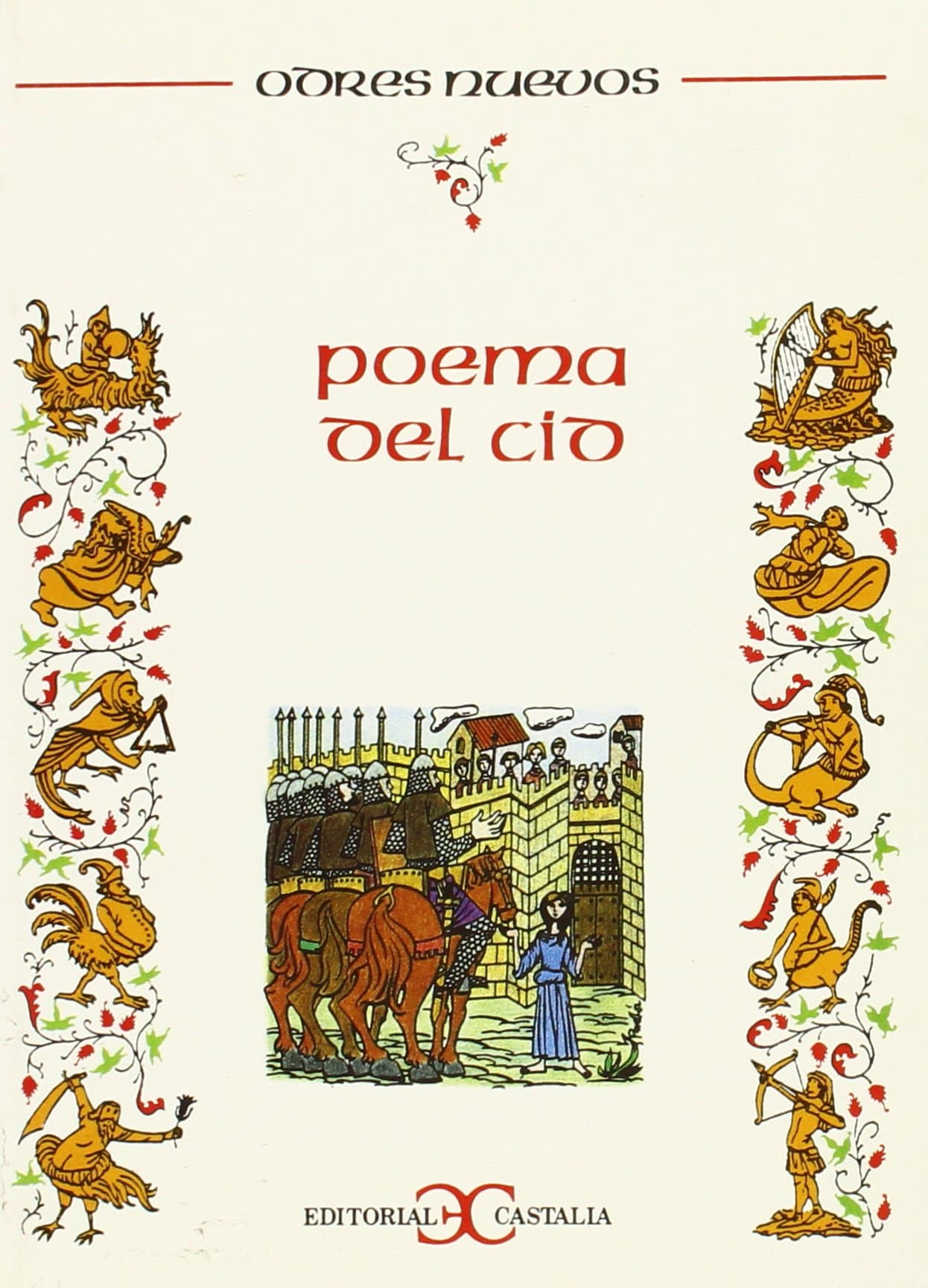 Portada de Poema del Cid . (ODRES NUEVOS. O/N.)