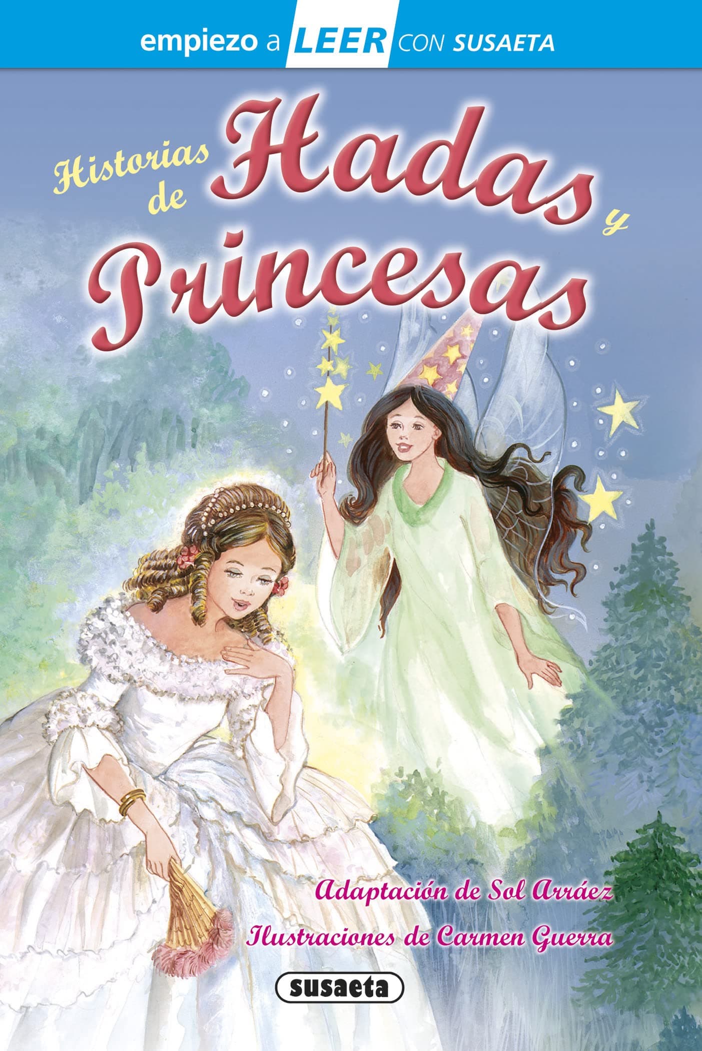 Portada de Historias de hadas y princesas (Empiezo a LEER con Susaeta - nivel 1)