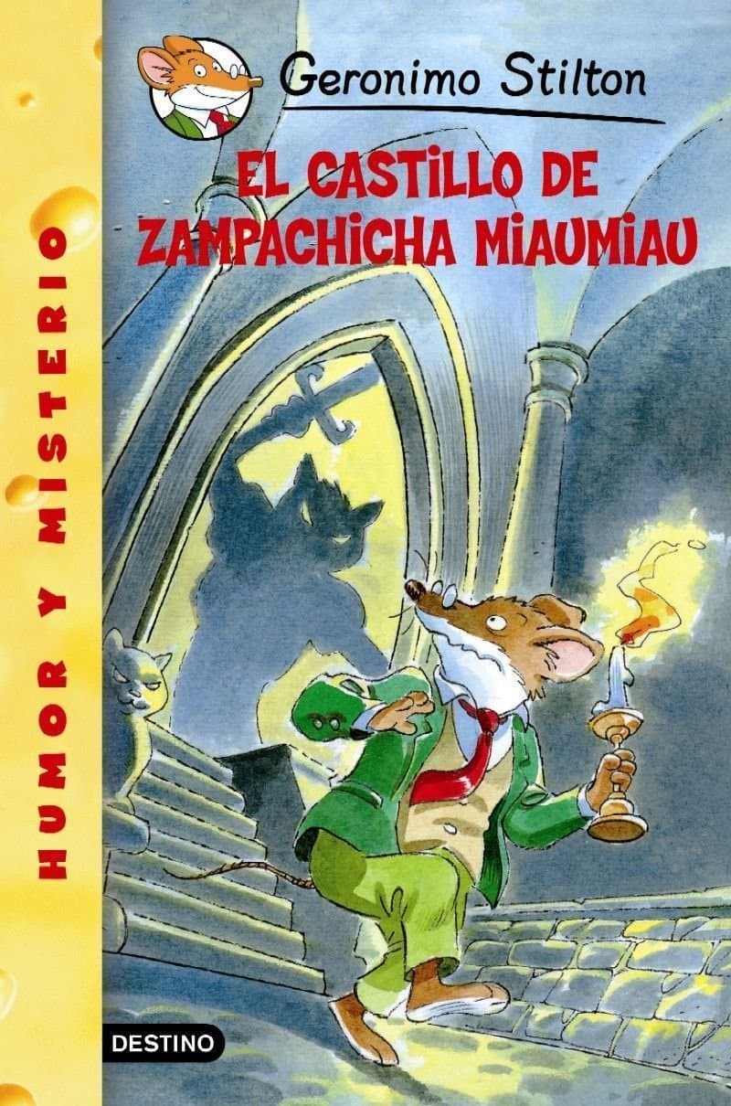 Portada de El castillo de Zampachicha Miaumiau: Geronimo Stilton 14