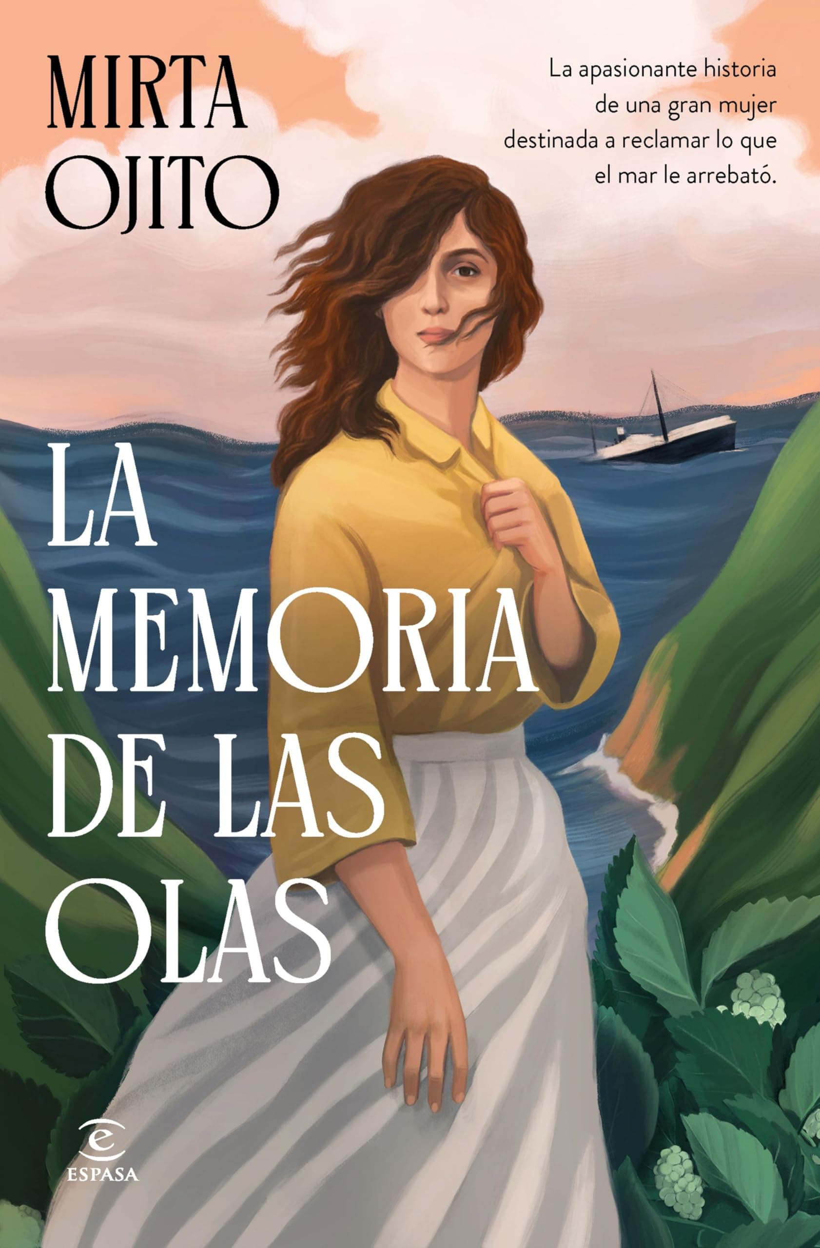 Portada de La memoria de las olas (Espasa Narrativa)