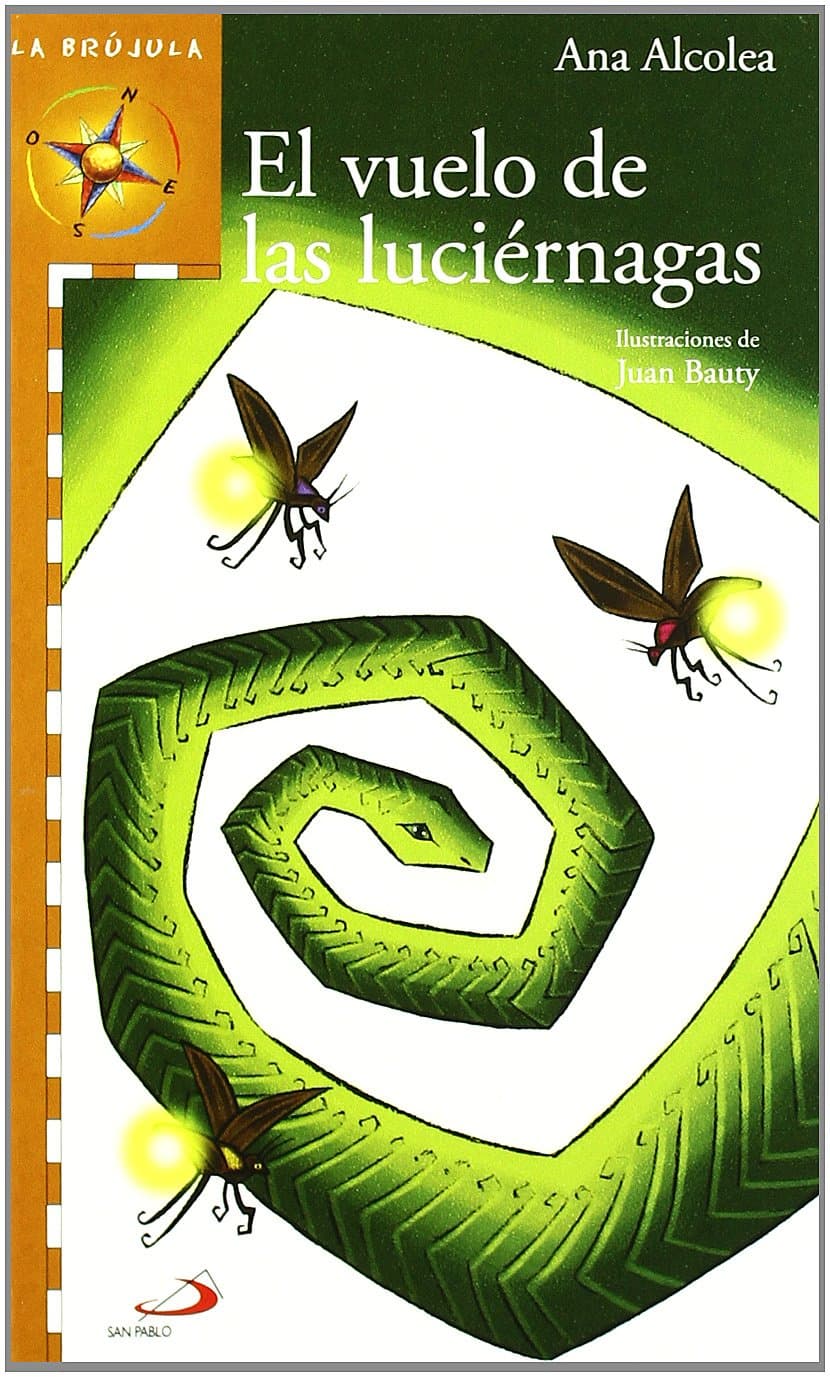 Portada de El vuelo de las luciérnagas (La brújula - serie naranja)