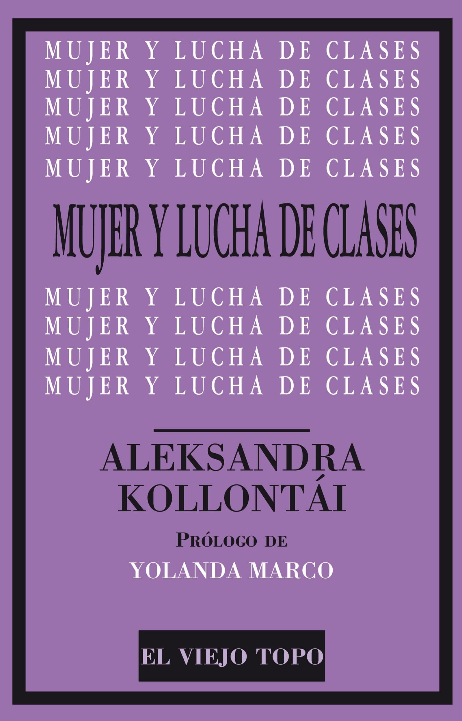 Portada de Mujer y lucha de clases (Clásicos del topo)