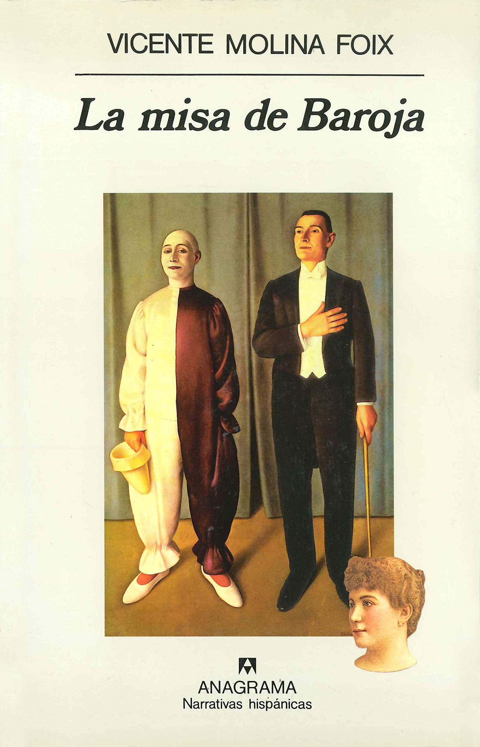 Portada de La misa de Baroja: 185 (Narrativas hispánicas)