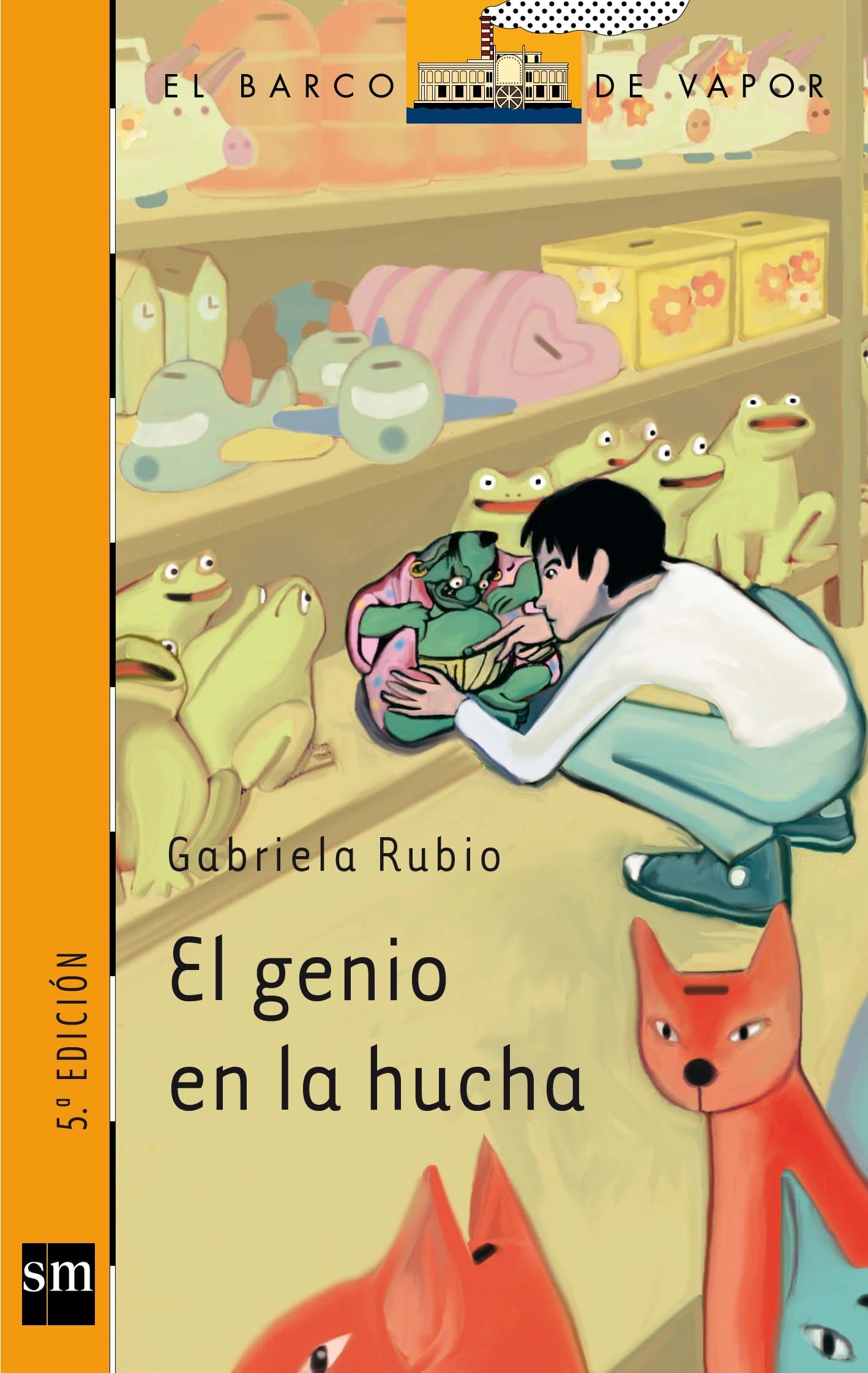 Portada de El genio en la hucha: 193 (El Barco de Vapor Naranja)