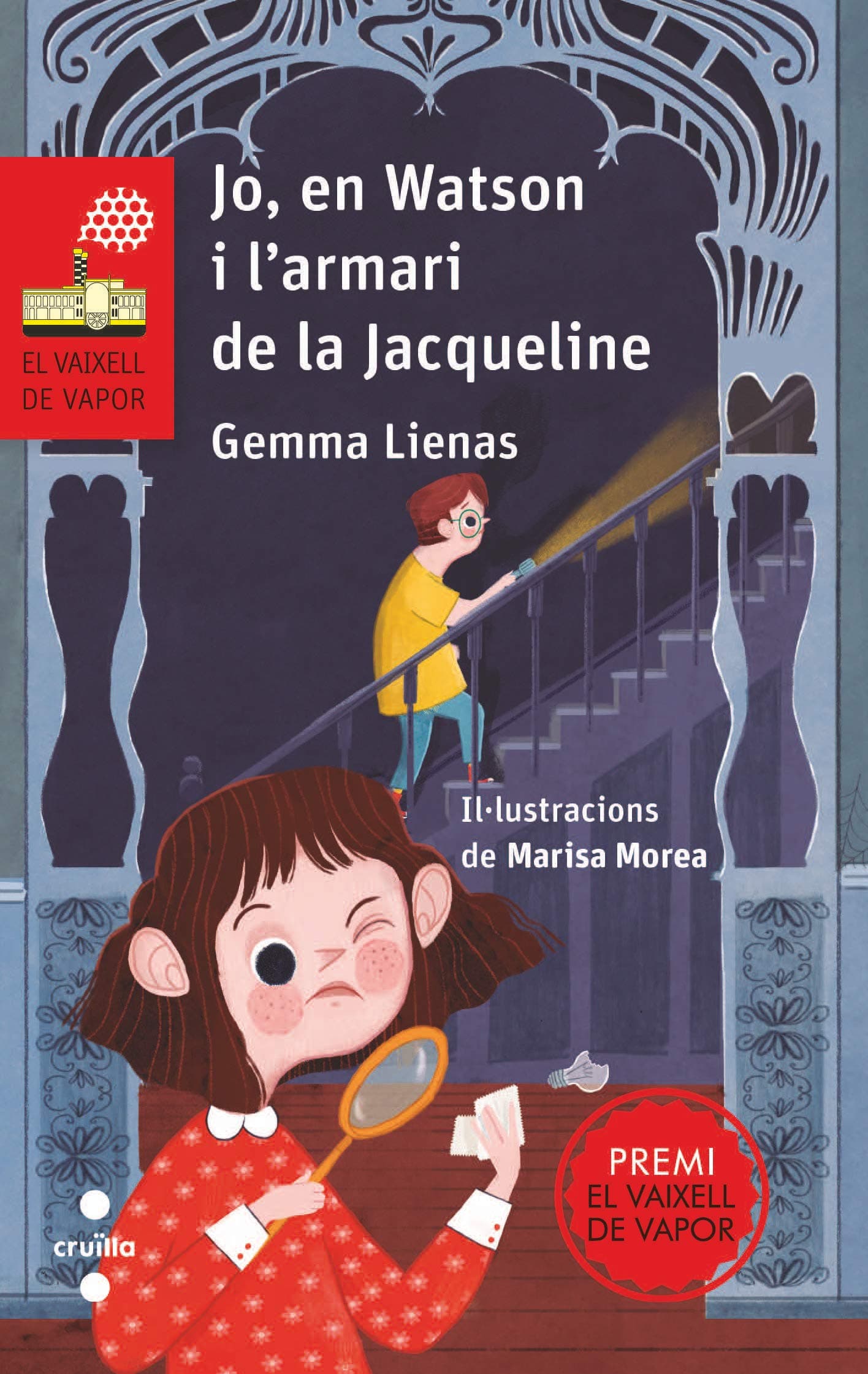 Portada de Jo, en Watson i l'armari de la Jacqueline (El Barco de Vapor Roja)
