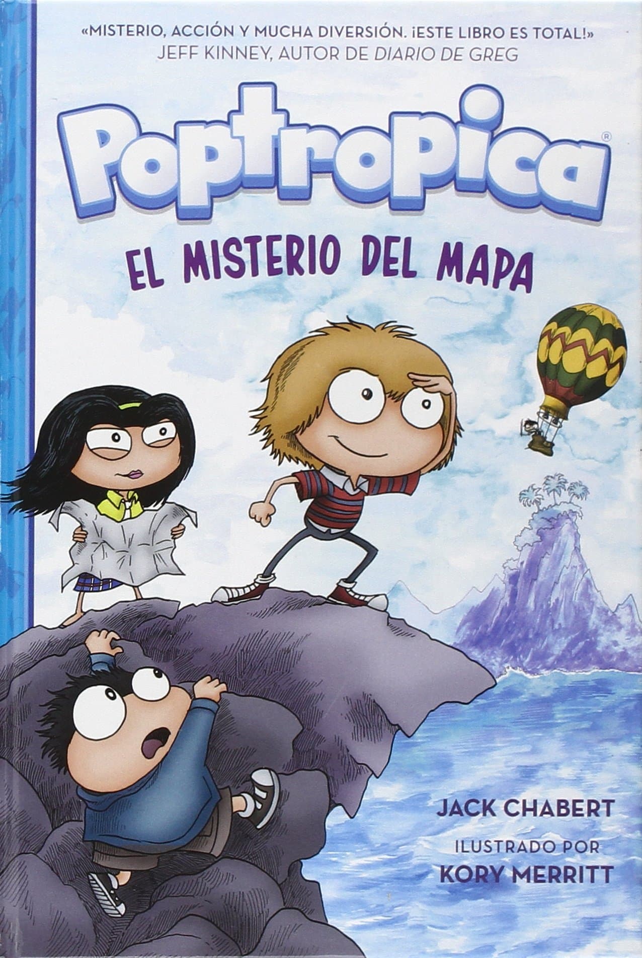 Portada de El misterio del mapa (Poptropica 1)