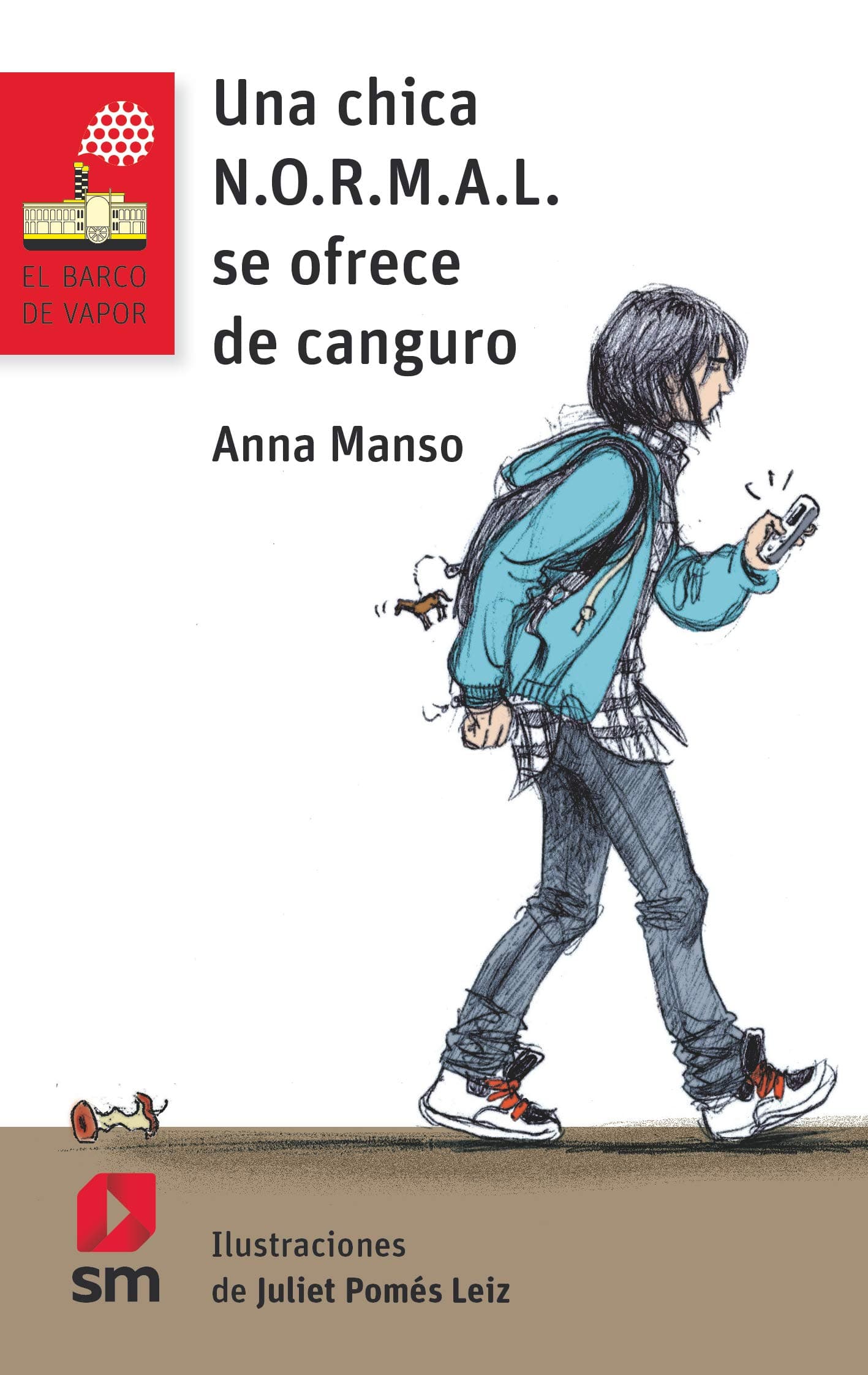 Portada de Una chica N.O.R.M.A.L se ofrece de canguro: 206 (El Barco de Vapor Roja)