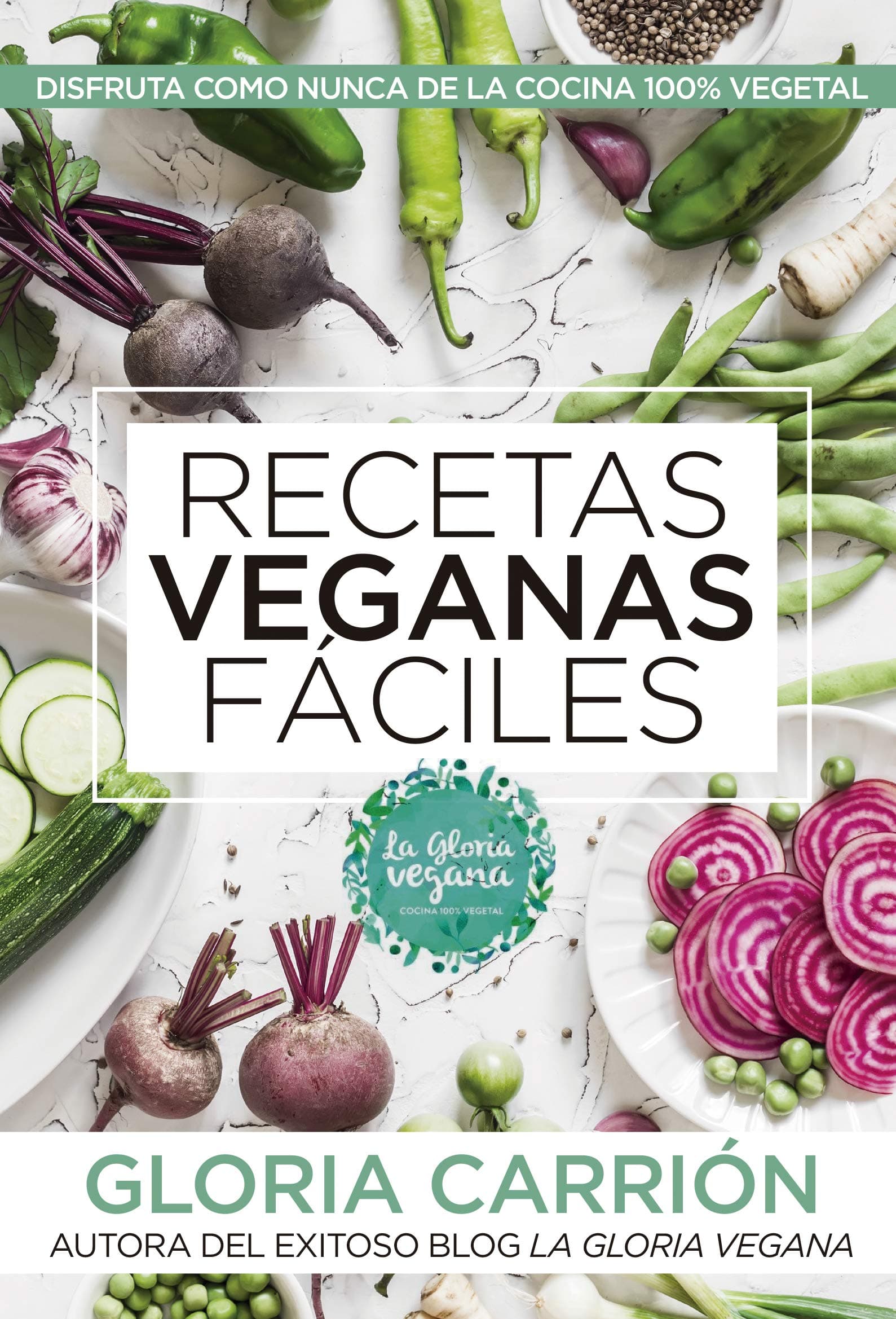 Portada de Recetas veganas fáciles [Español]
