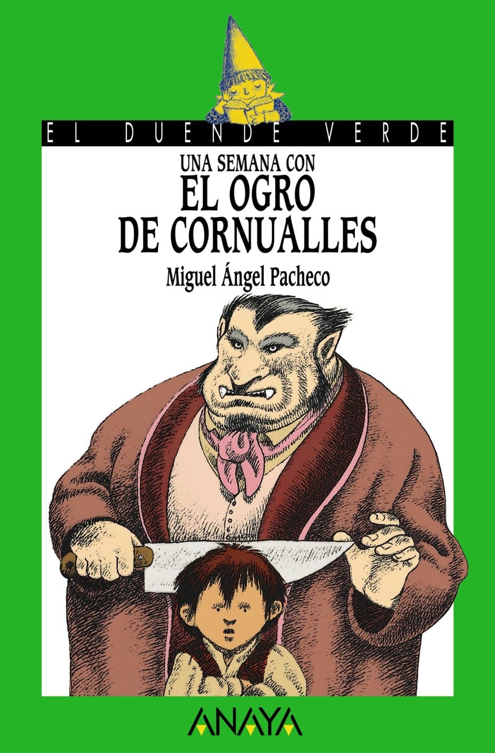 Portada de Una semana con el ogro de Cornualles (Literatura Infantil (6-11 Años) - El Duende Verde)