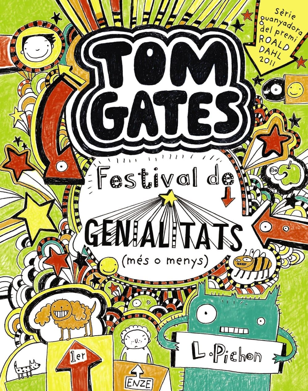 Portada de Tom Gates: Festival de genialitats (més o menys) (Catalá - A PARTIR DE 10 ANYS - PERSONATGES I SÈRIES - Tom Gates)