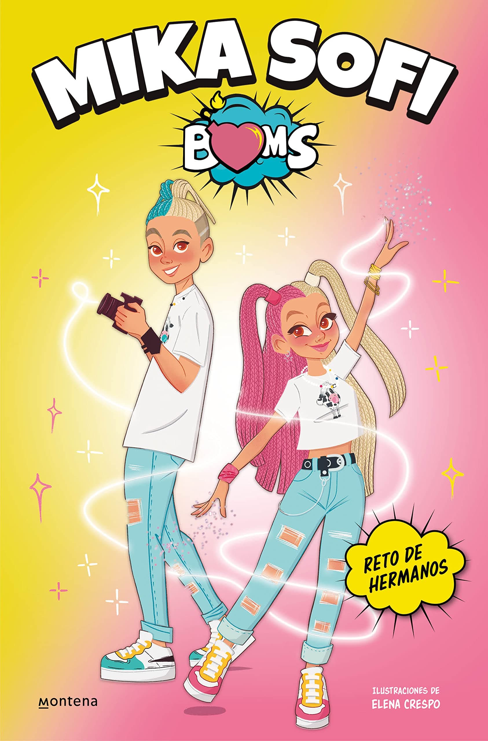 Portada de Mika Sofi BOMS 1 - Reto de hermanos (Lo más visto)