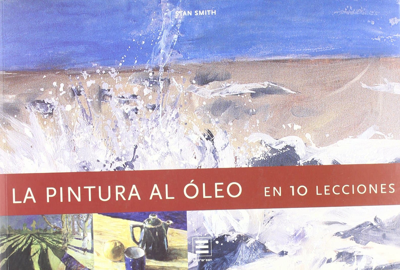 Portada de Pintura al oleo en diez lecciones, la