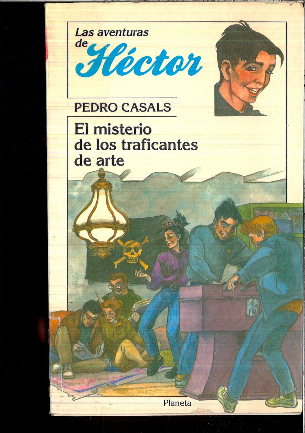 Portada de Misterio de los traficantes de arte, el