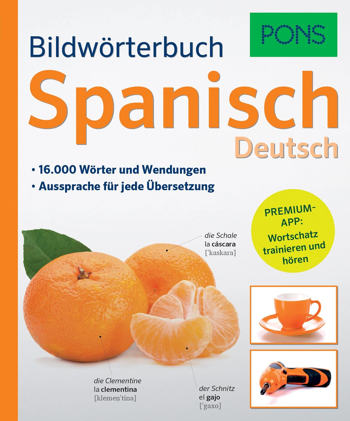 Portada de PONS Bildwörterbuch Spanisch