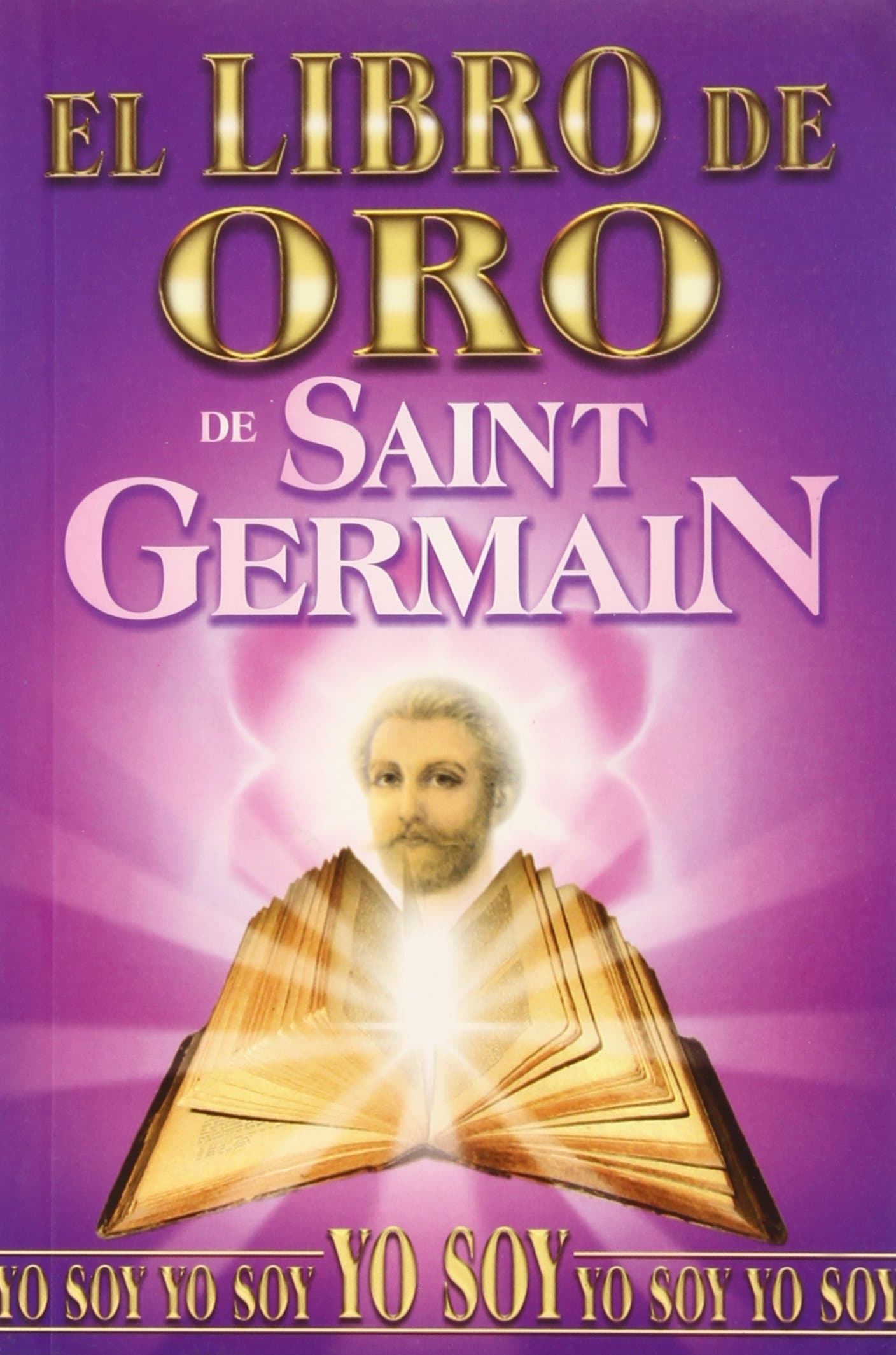 Portada de Libro de Oro de Saint Germain/ Golden Book of Saint Germain