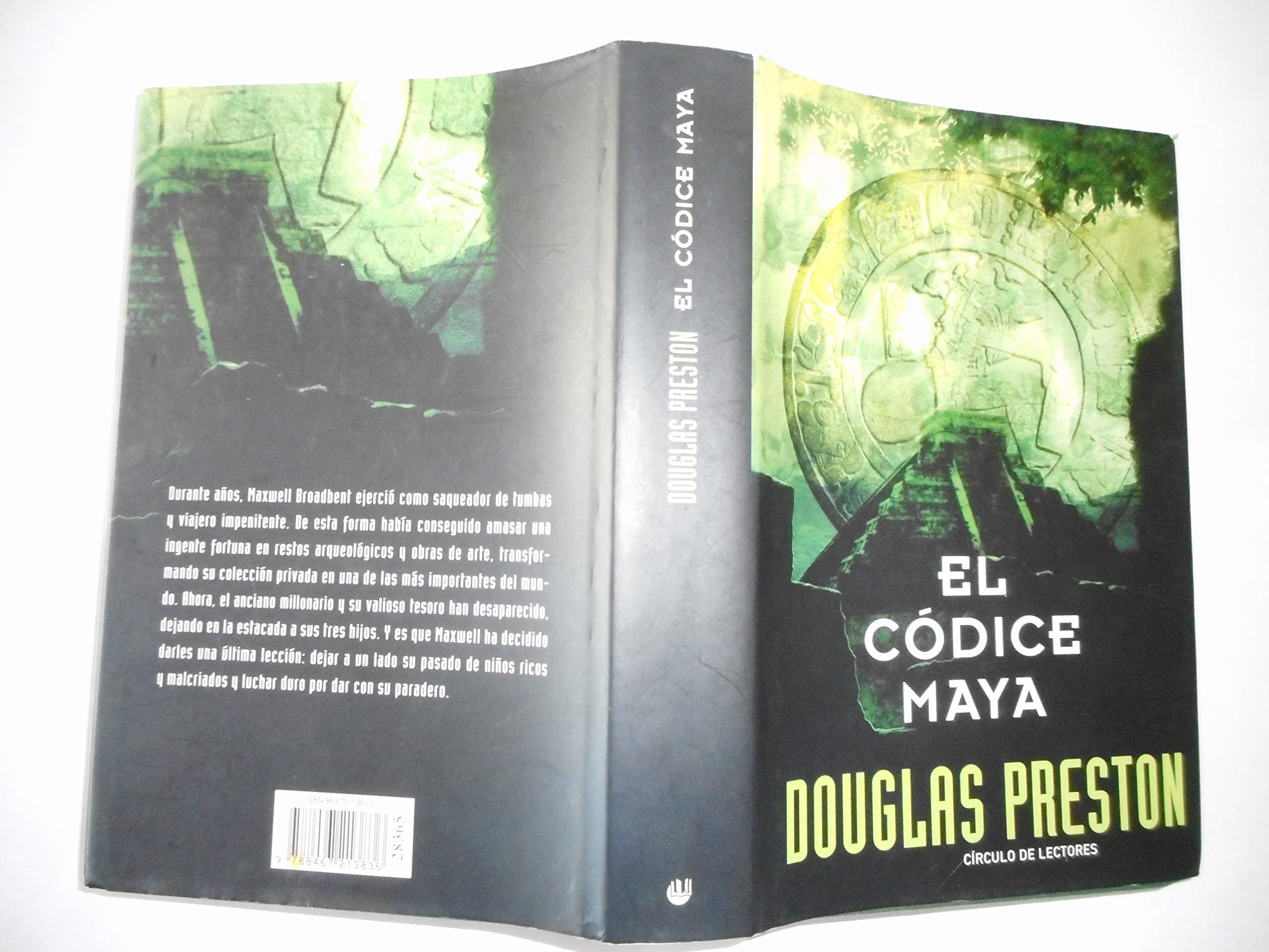 Portada de El Códice Maya