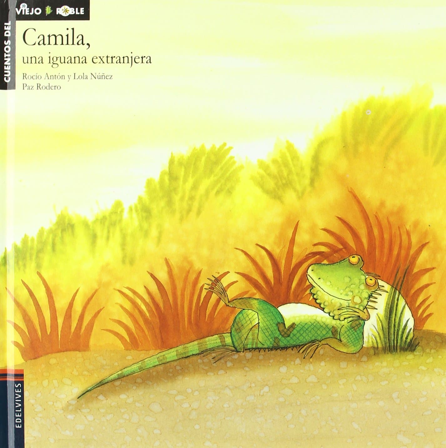 Portada de Camila, una iguana extranjera: 6 (Cuentos del viejo roble)