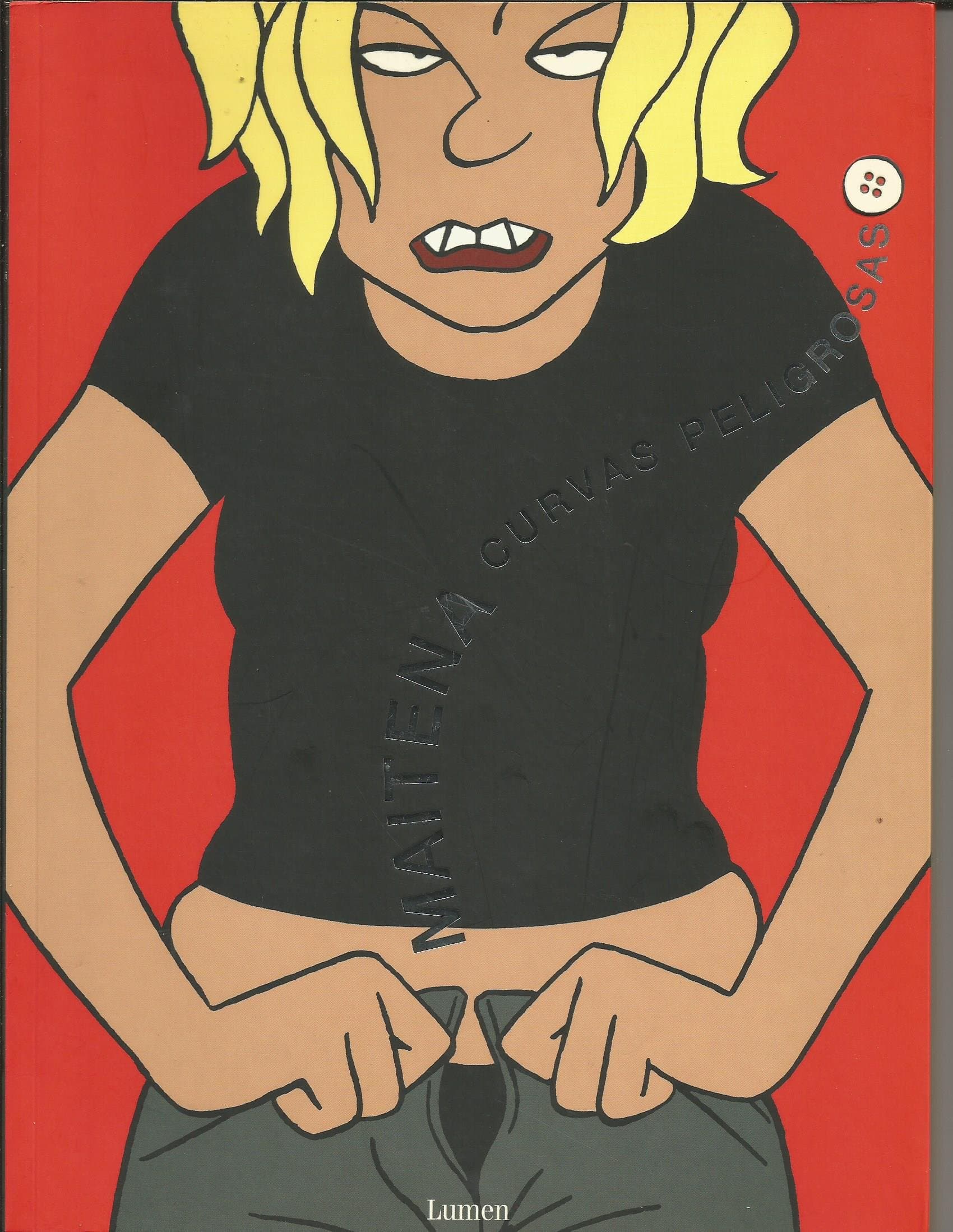Portada de Curvas peligrosas (Lumen Gráfica)