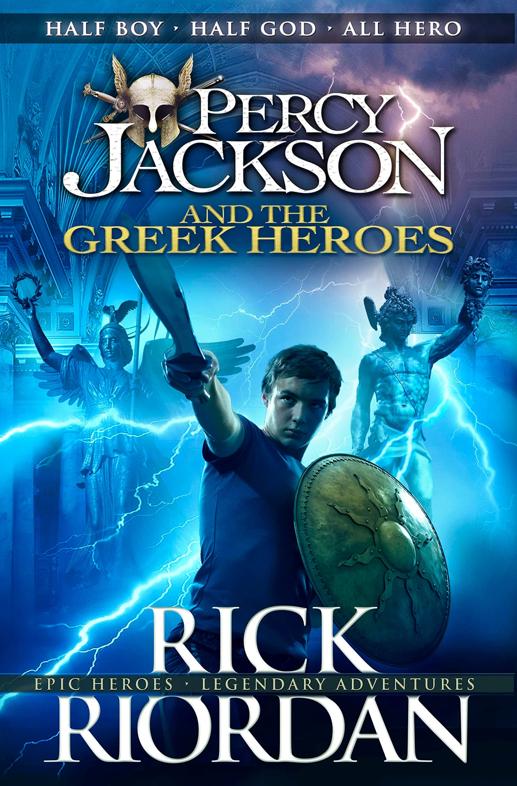 Portada de Percy Jackson and the Greek Heroes (Percy Jackson’s Greek Myths)