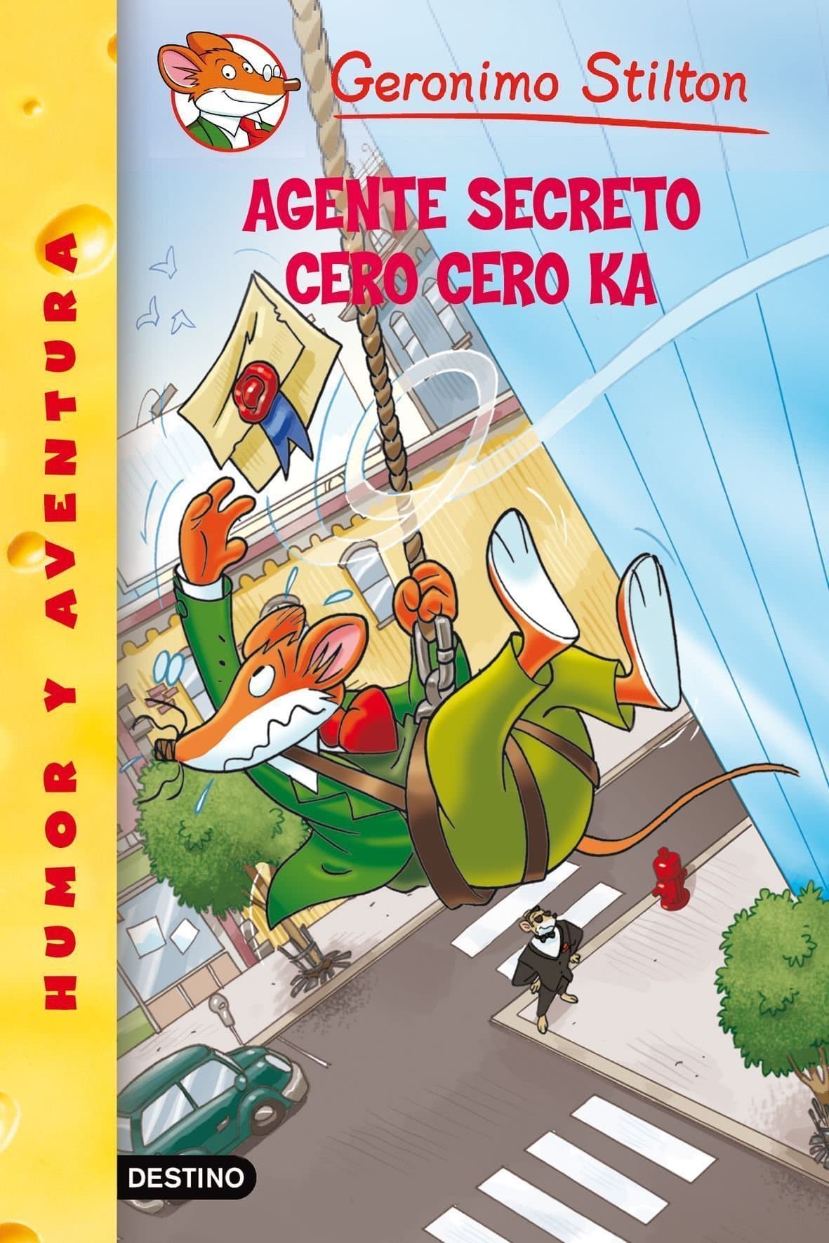Portada de Stilton 43: agente cero cero ka