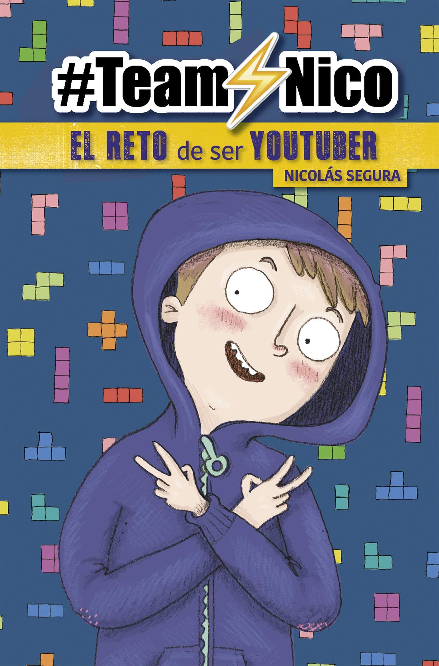 Portada de #TeamNico. El reto de ser Youtuber (Primeras lecturas)