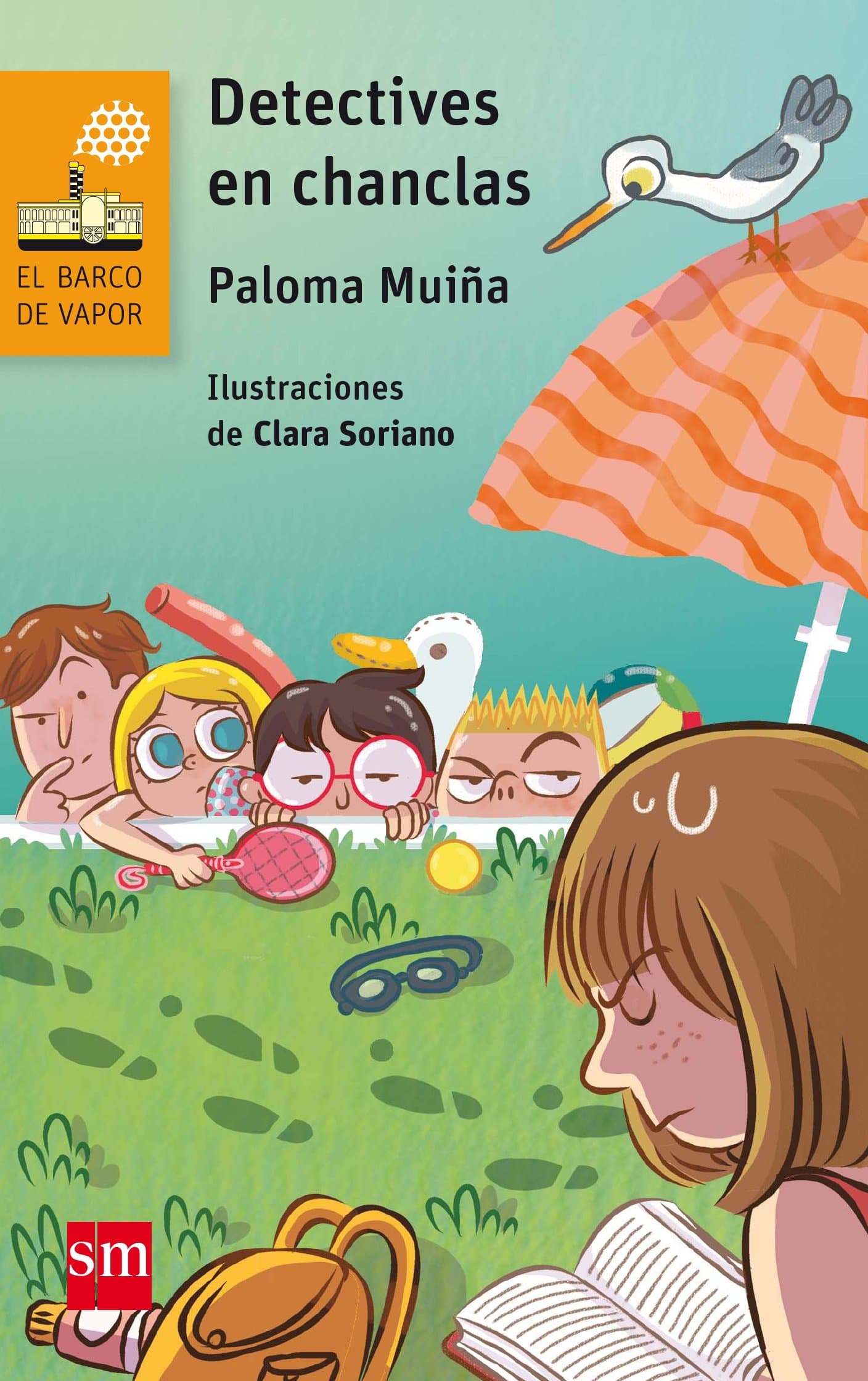 Portada de Detectives en chanclas: 233 (El Barco de Vapor Naranja)