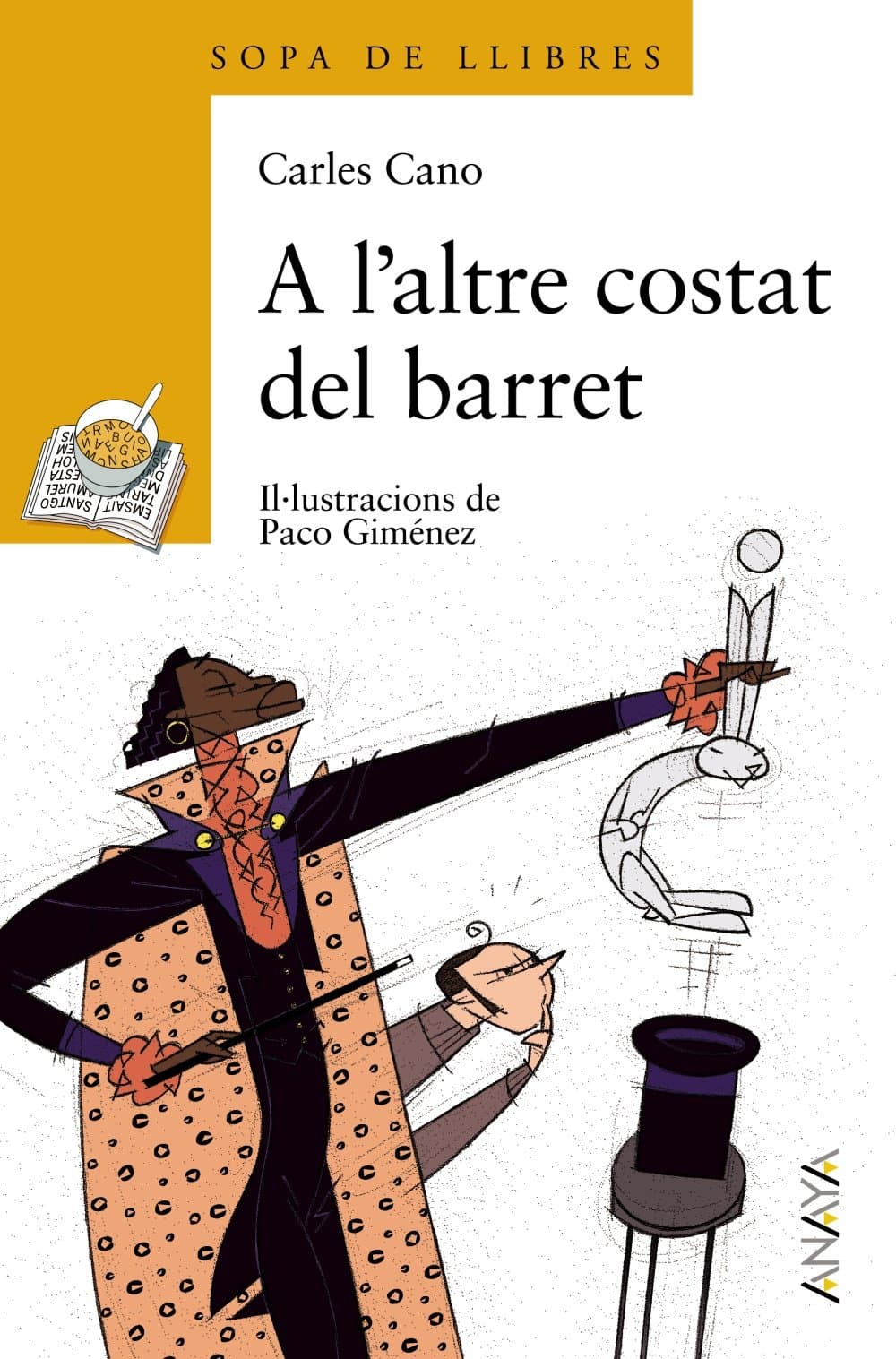 Portada de A l'altre costat del barret (LITERATURA INFANTIL - Sopa de LIbros (C. Valenciana))