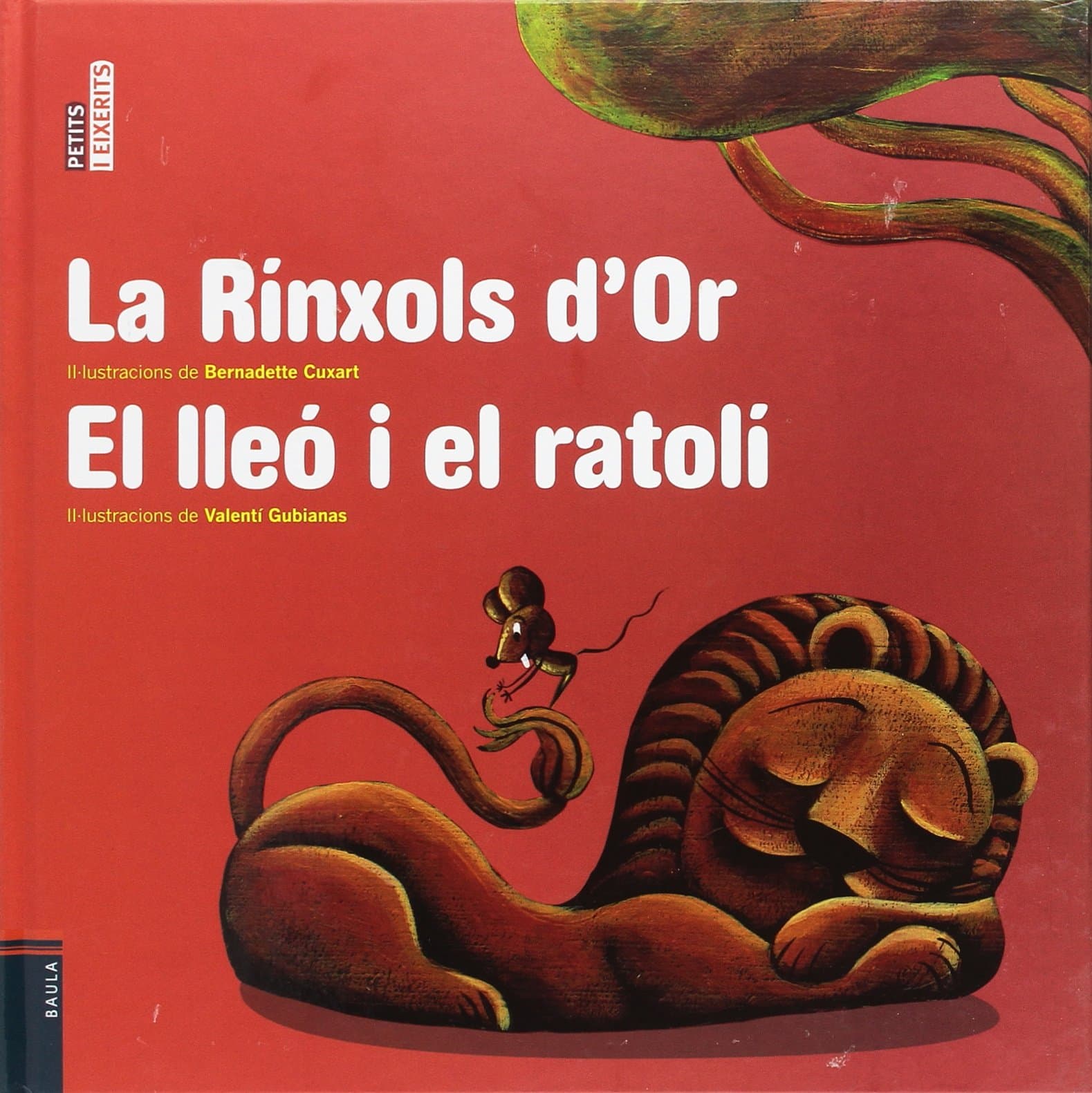 Portada de La Rínxols d'Or / El lleó i el ratolí: 4 (Petits i Eixerits)