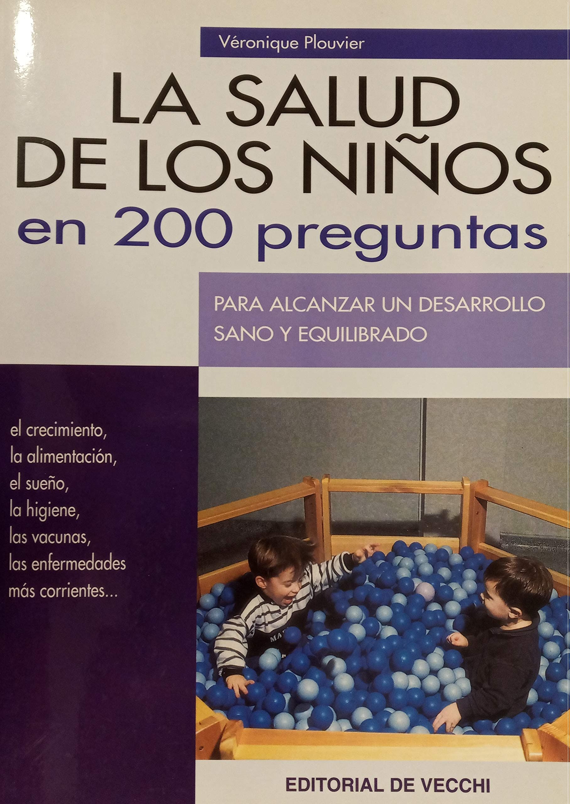 Portada de La salud de los niños en 200 preguntas