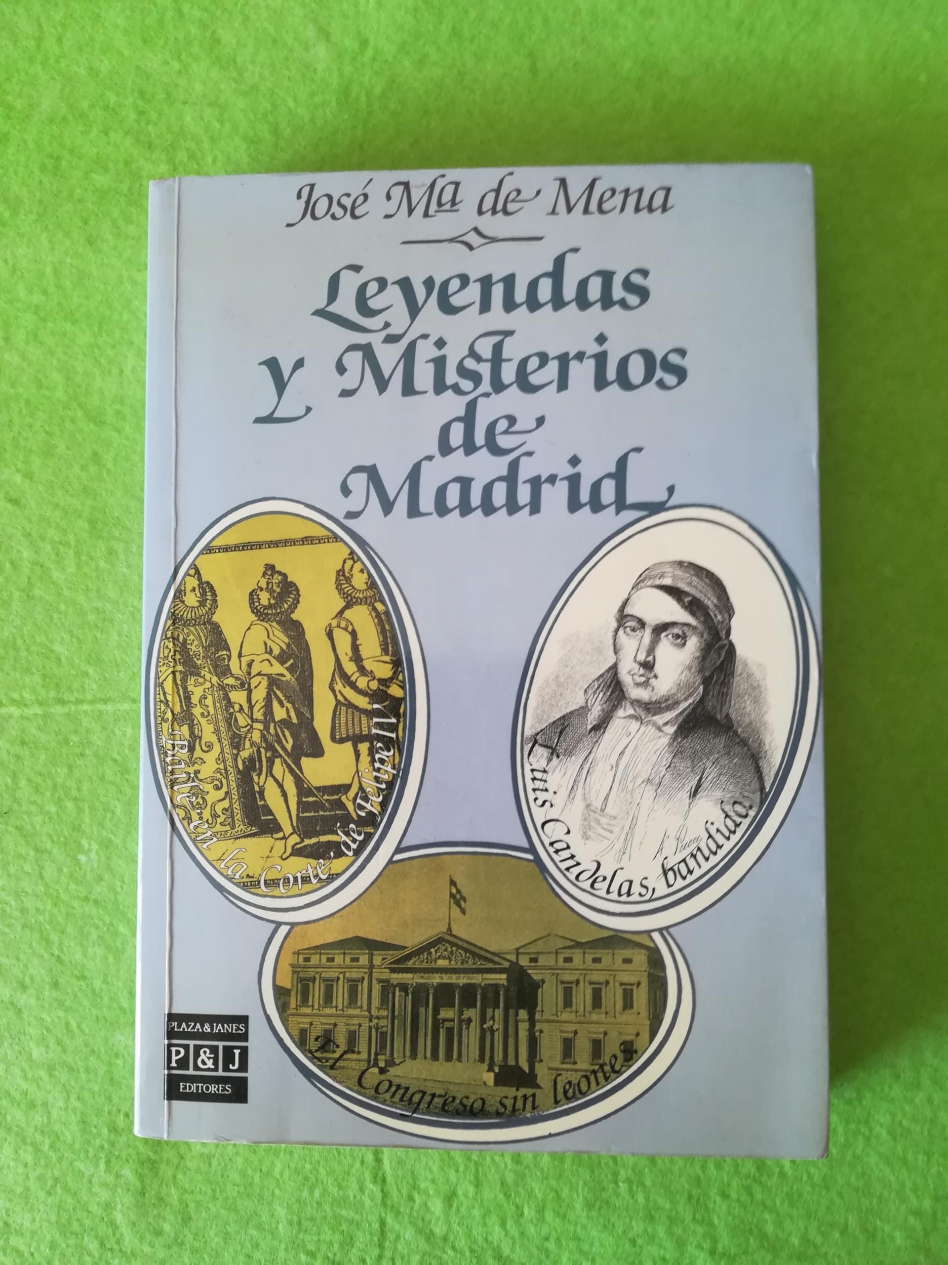 Portada de Leyendas y misterios de Madrid