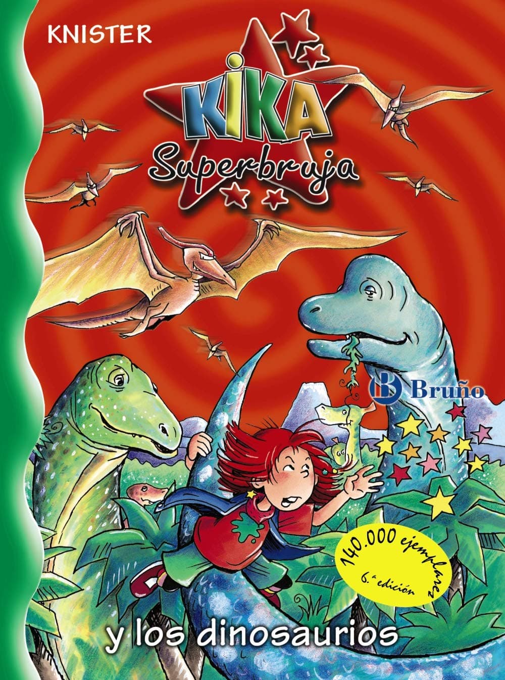 Portada de Kika Superbruja y los dinosaurios (Castellano - A PARTIR DE 8 AÑOS - PERSONAJES - Kika Superbruja)