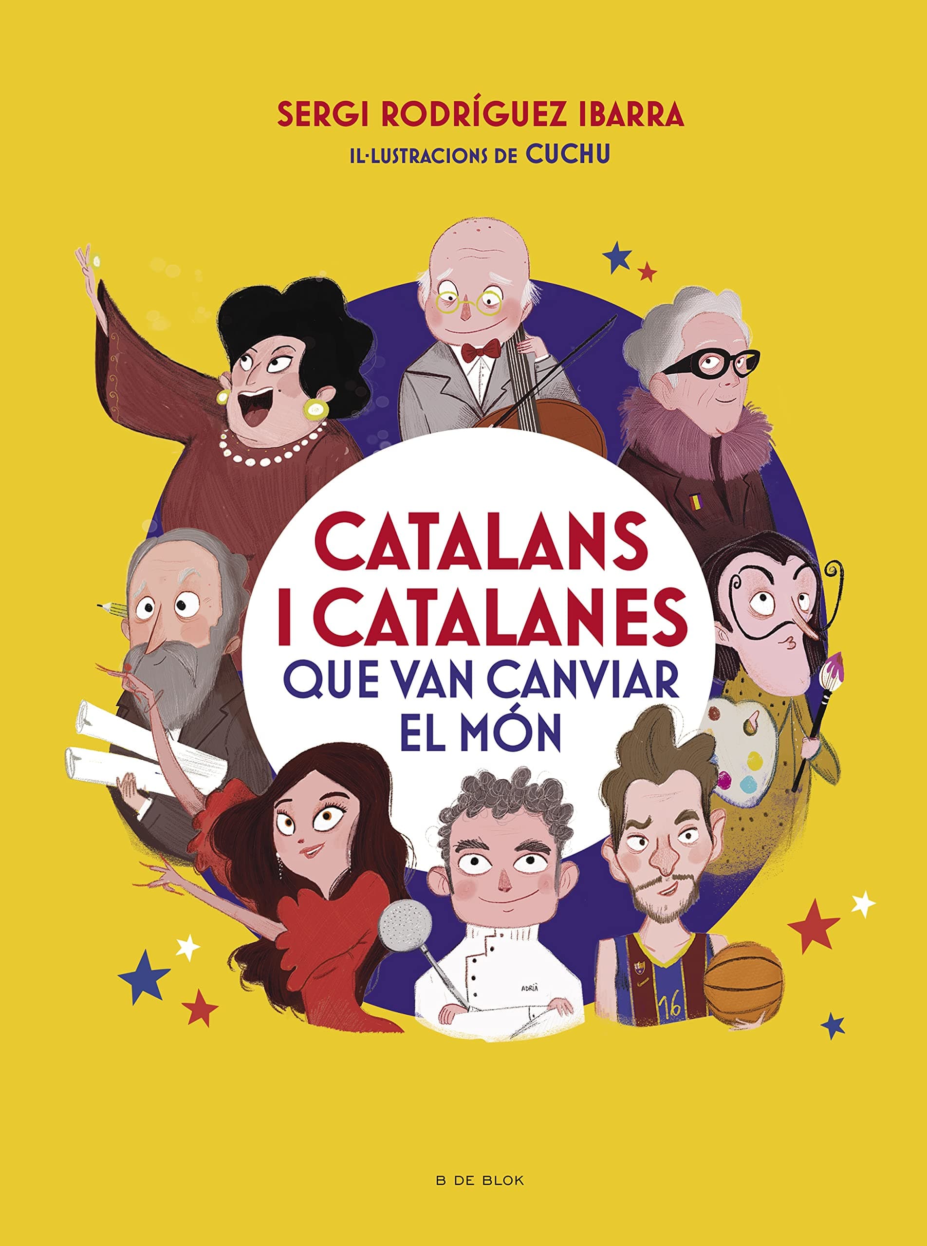 Portada de Catalans i catalanes que van canviar el món (Contes infantils il·lustrats)