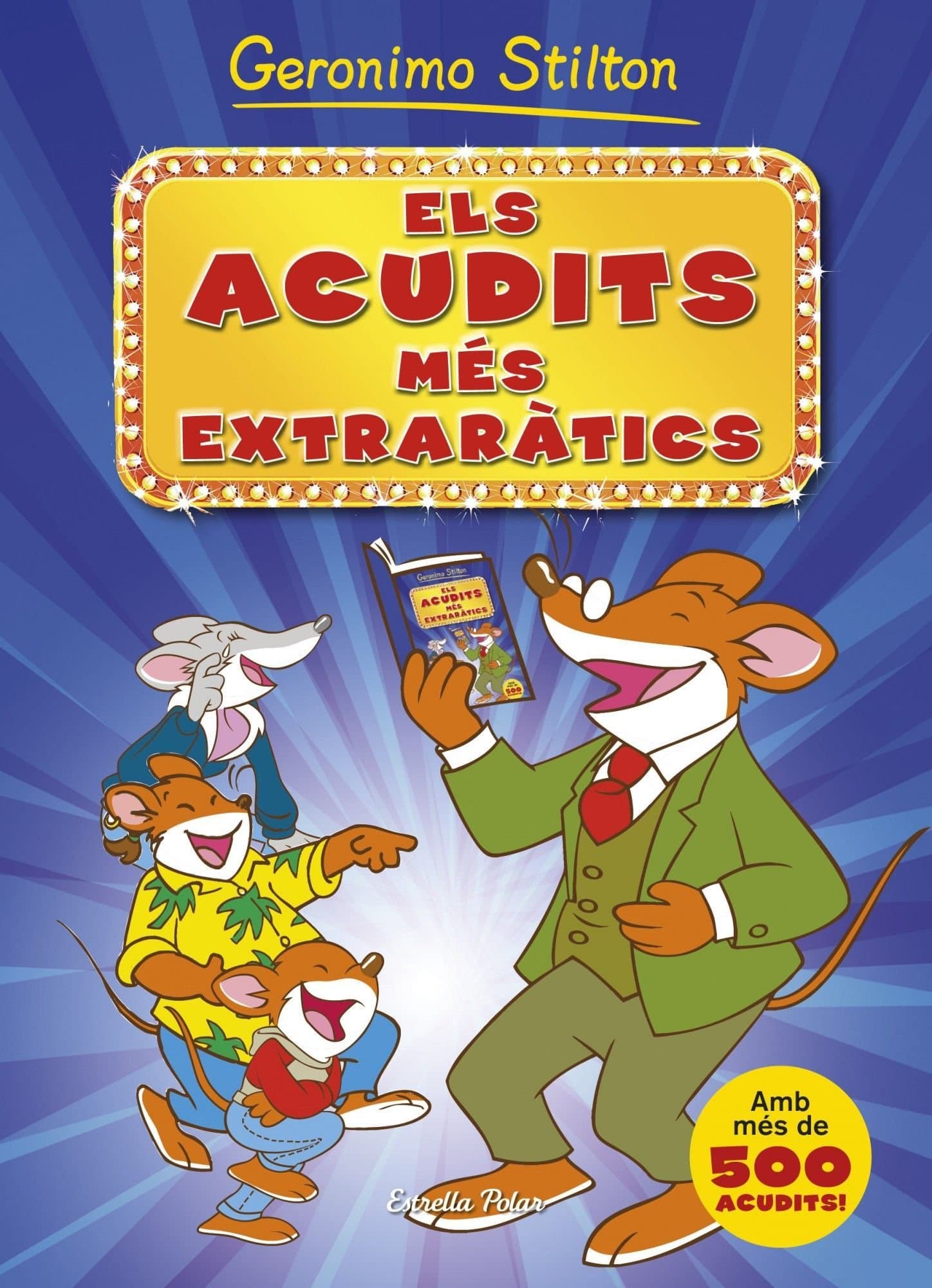 Portada de Els Acudits Més Extraràtics (Geronimo Stilton)