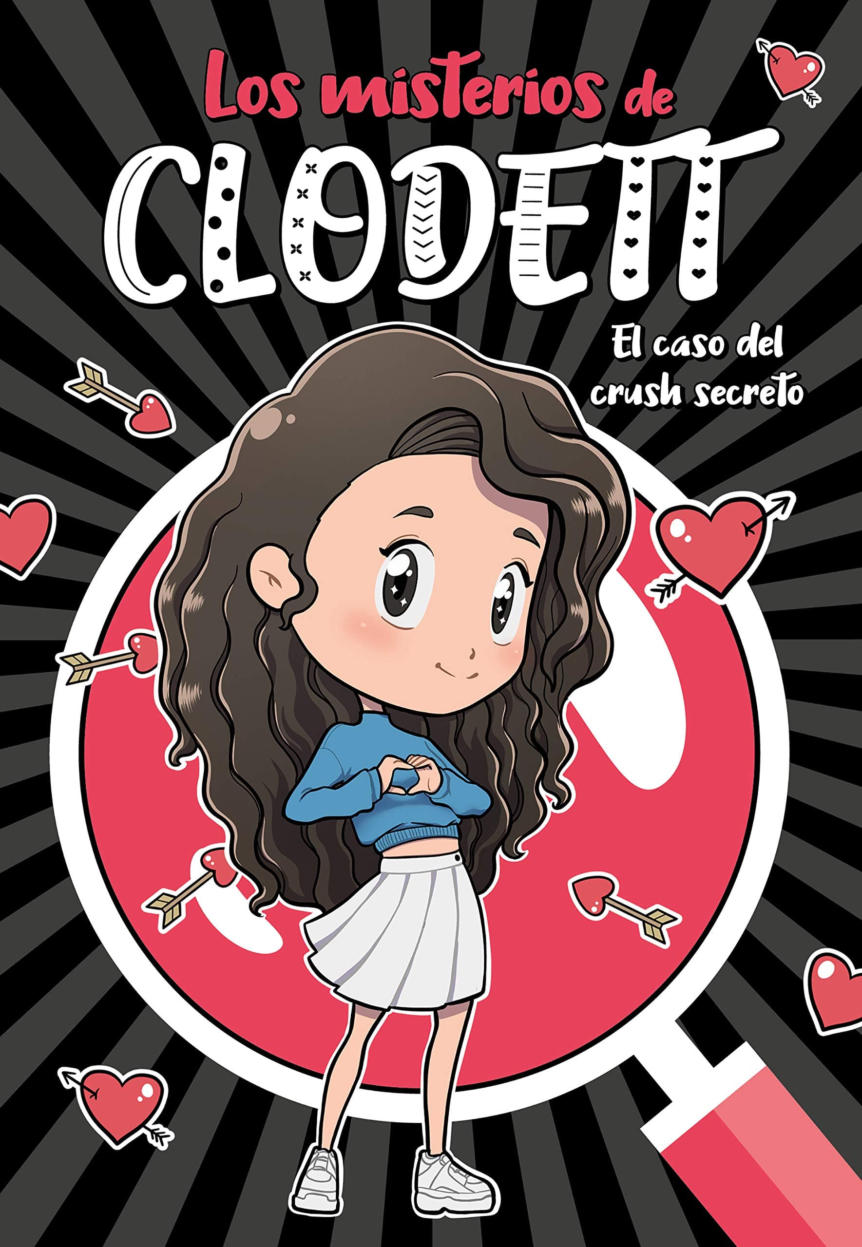 Portada de El caso del crush secreto (Misterios de Clodett 2) (Jóvenes lectores)
