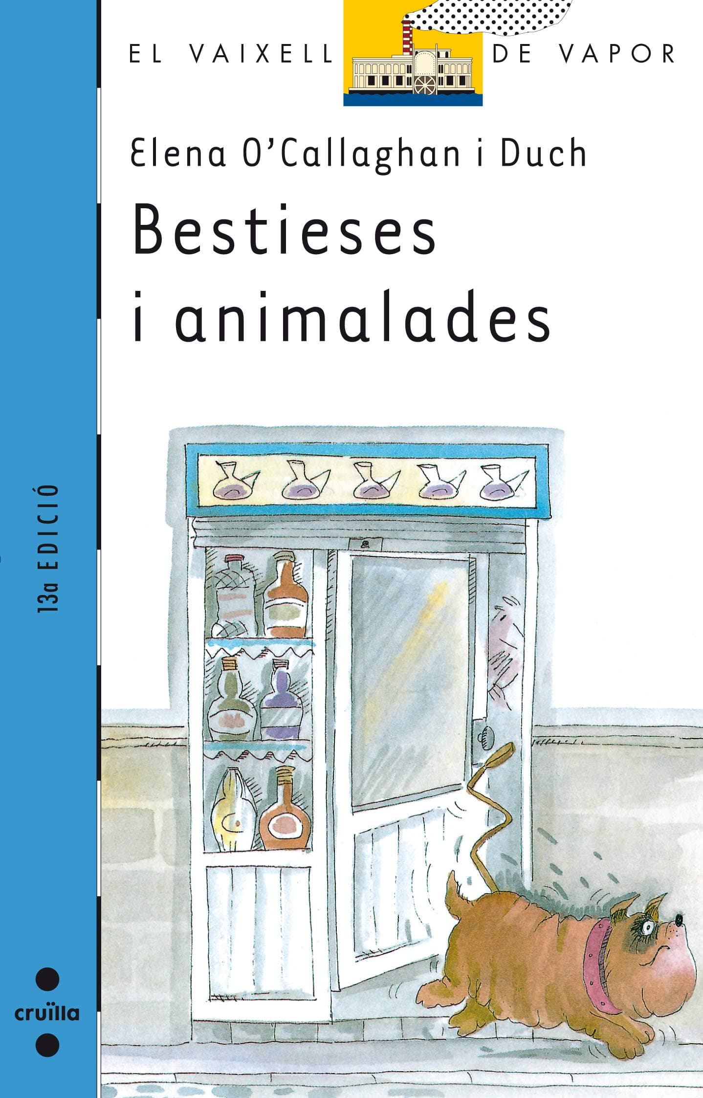Portada de Bestieses i animalades: 11 (El Barco de Vapor Azul)