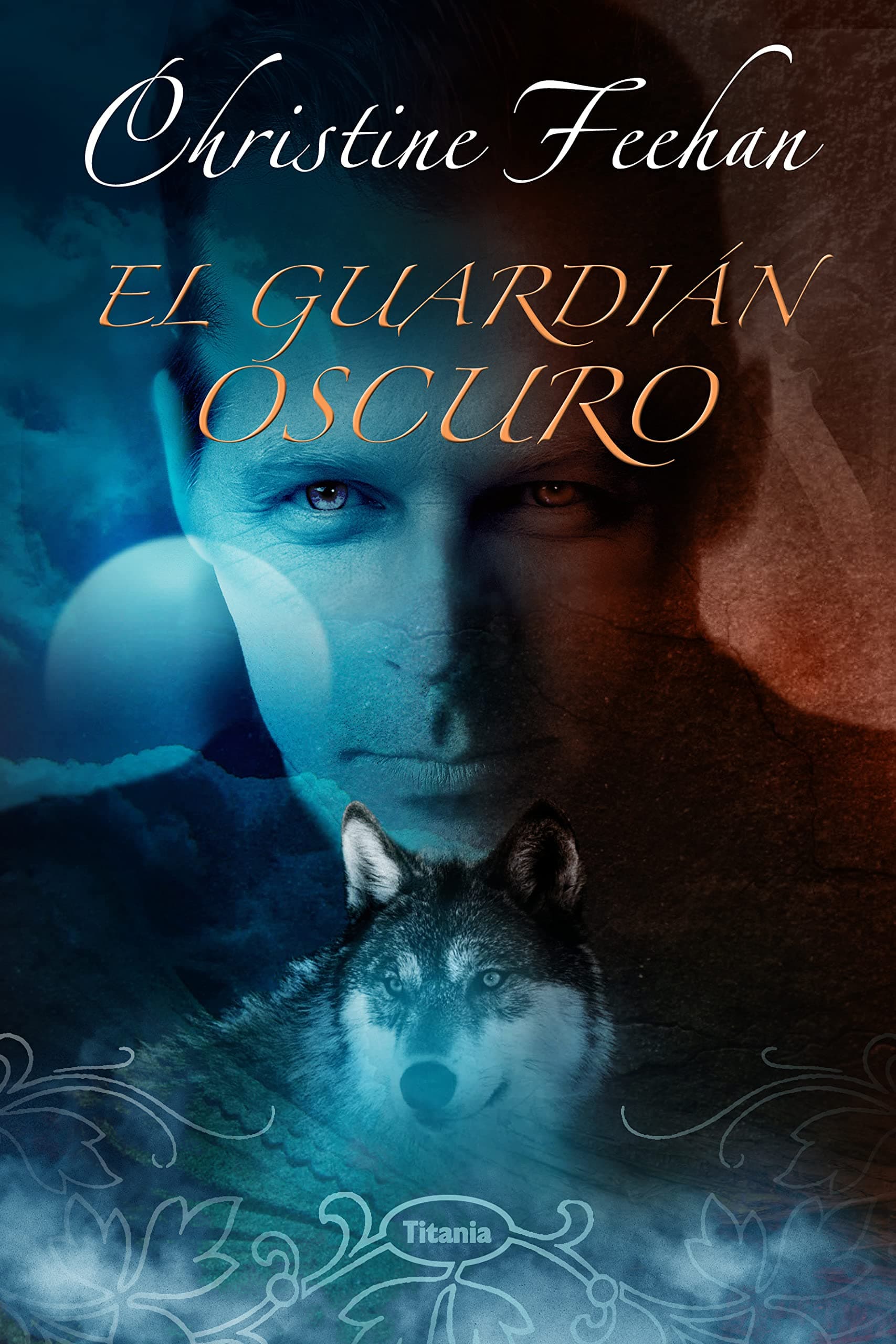 Portada de El guardián oscuro (Titania luna azul)