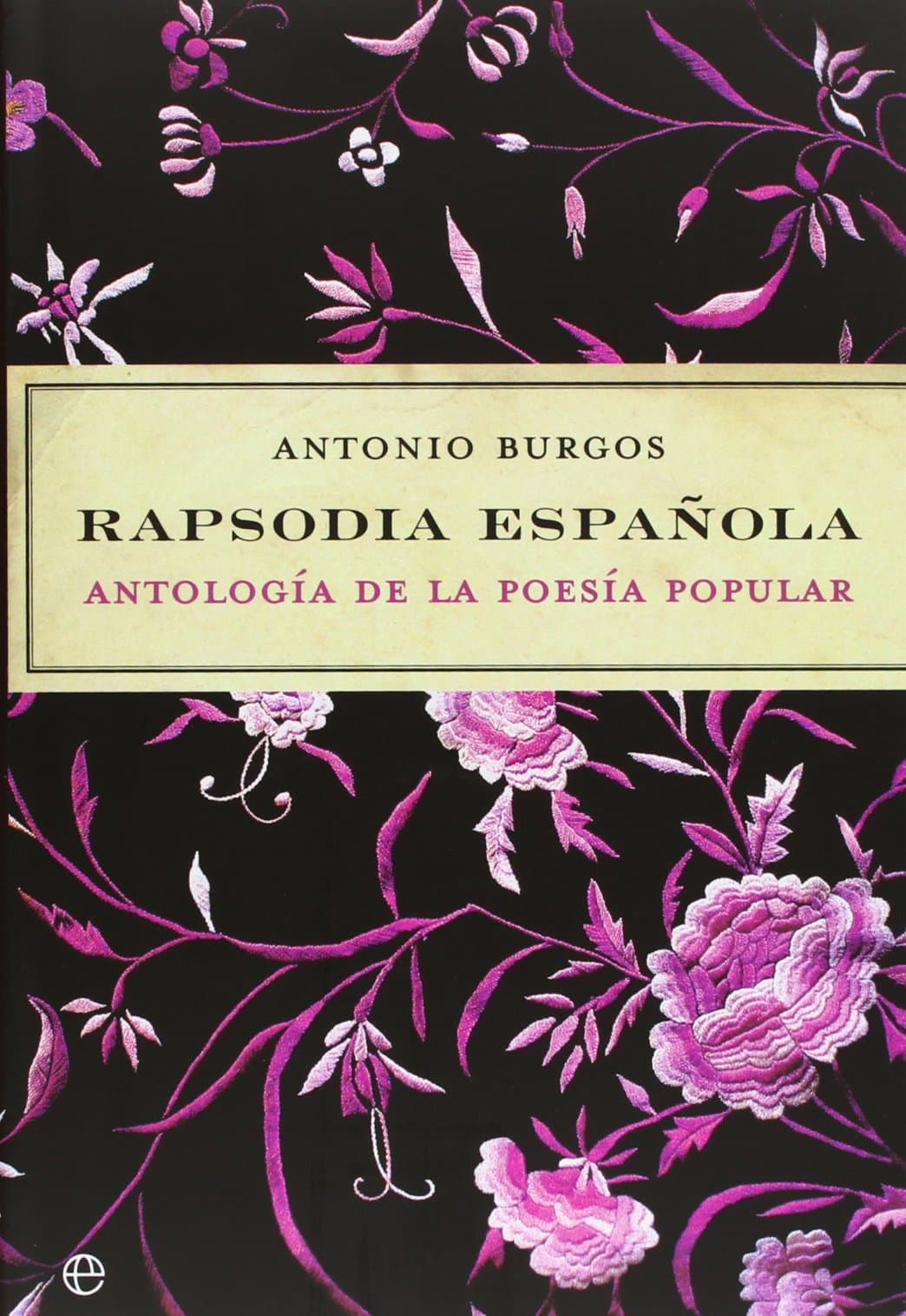 Portada de Rapsodia española : antología de la poesía popular