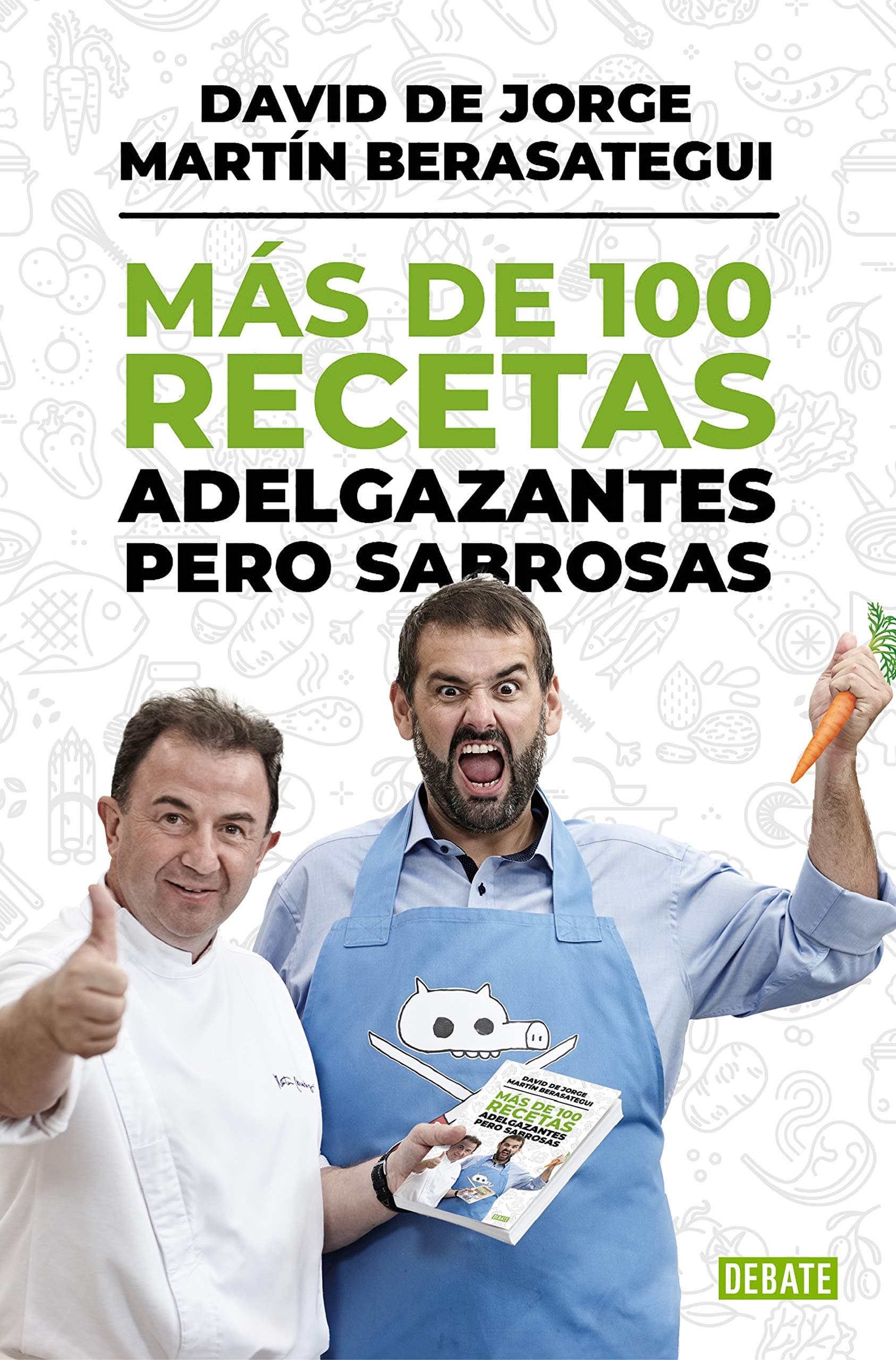 Portada de Más de 100 recetas adelgazantes pero sabrosas (Cocina)